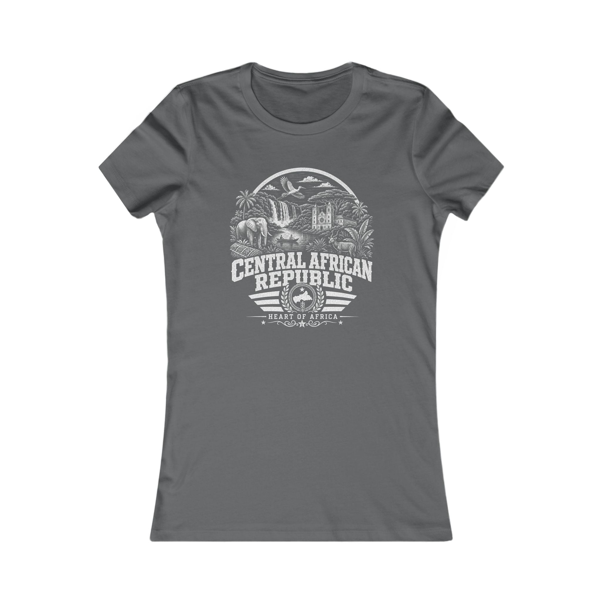 Central African Republic Heart of Africa Women's Tee