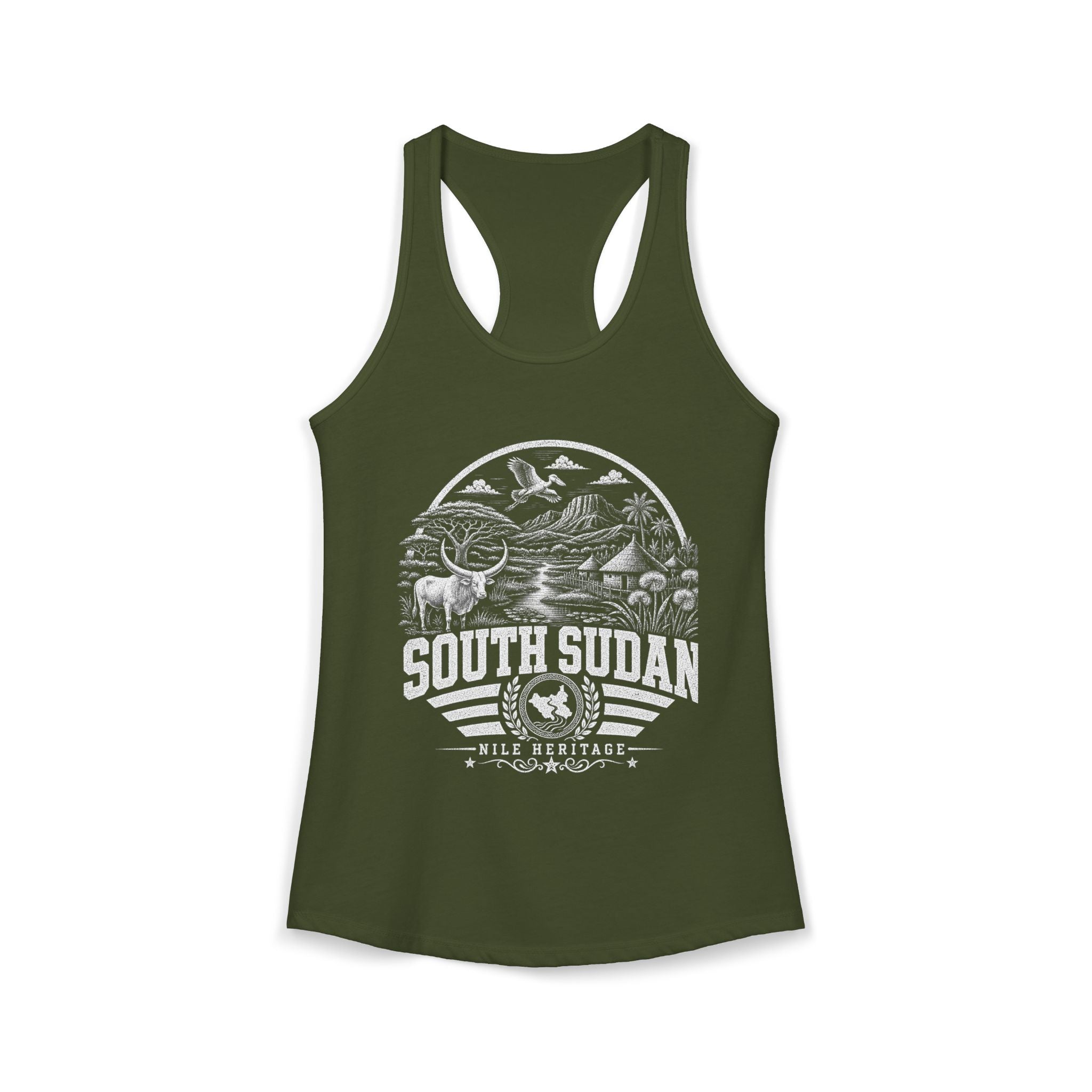 South Sudan Nile Heritage Women's Tank Top