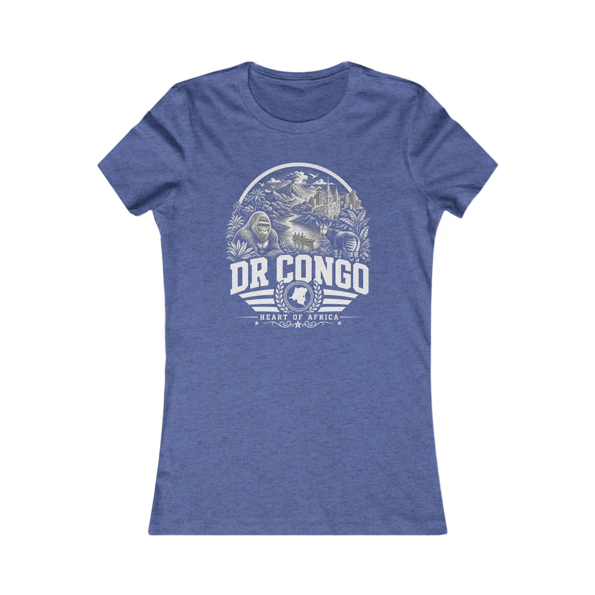 Democratic Republic of the Congo Heart of Africa Women's Tee