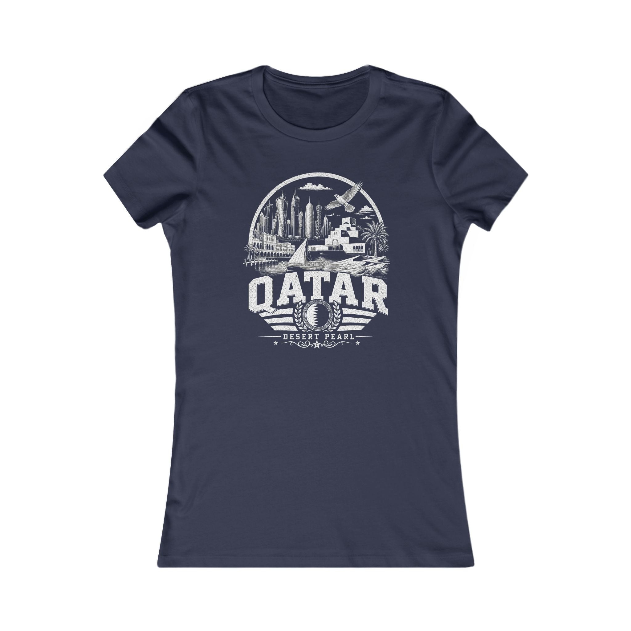 Camiseta Feminina Qatar Desert Pearl