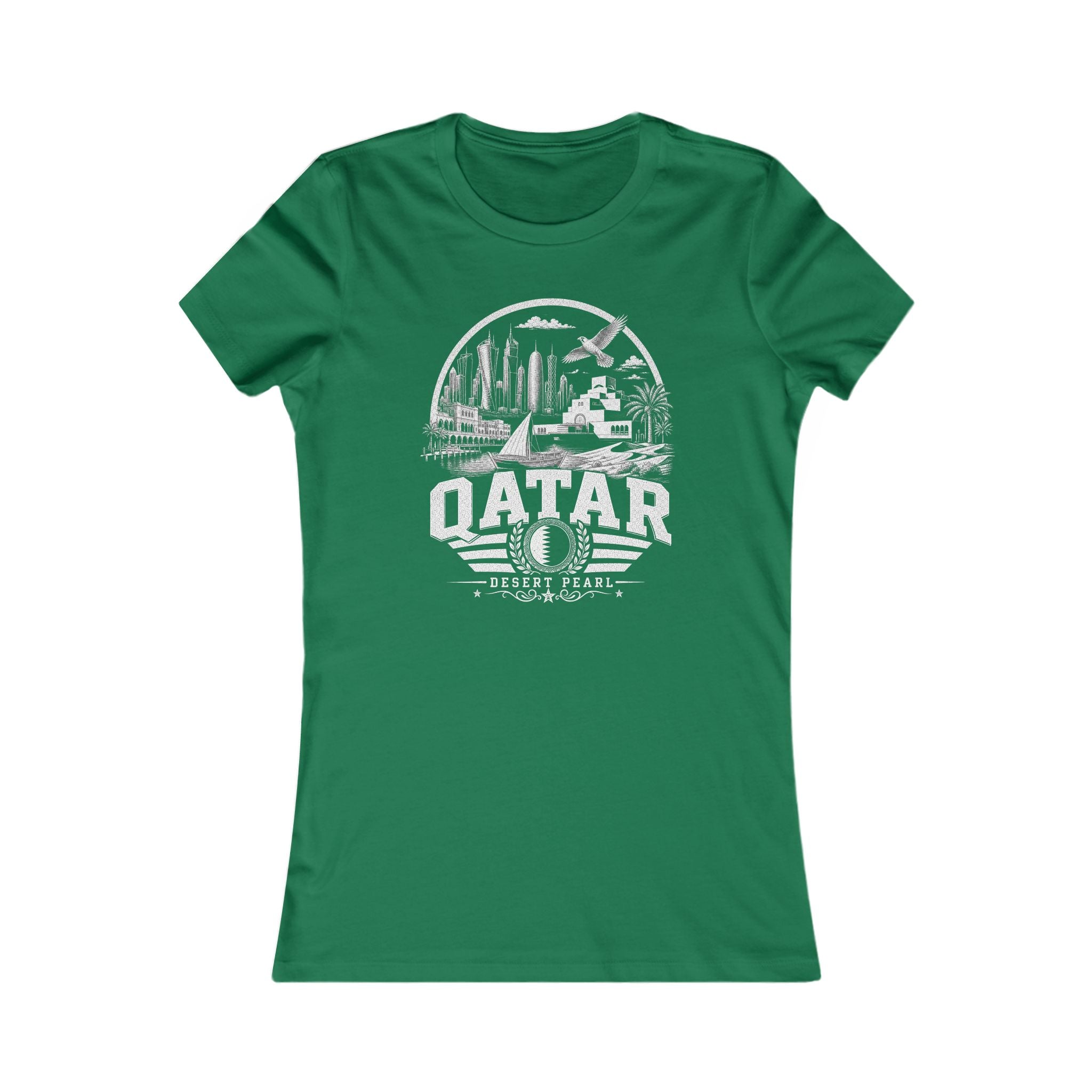 Camiseta Feminina Qatar Desert Pearl