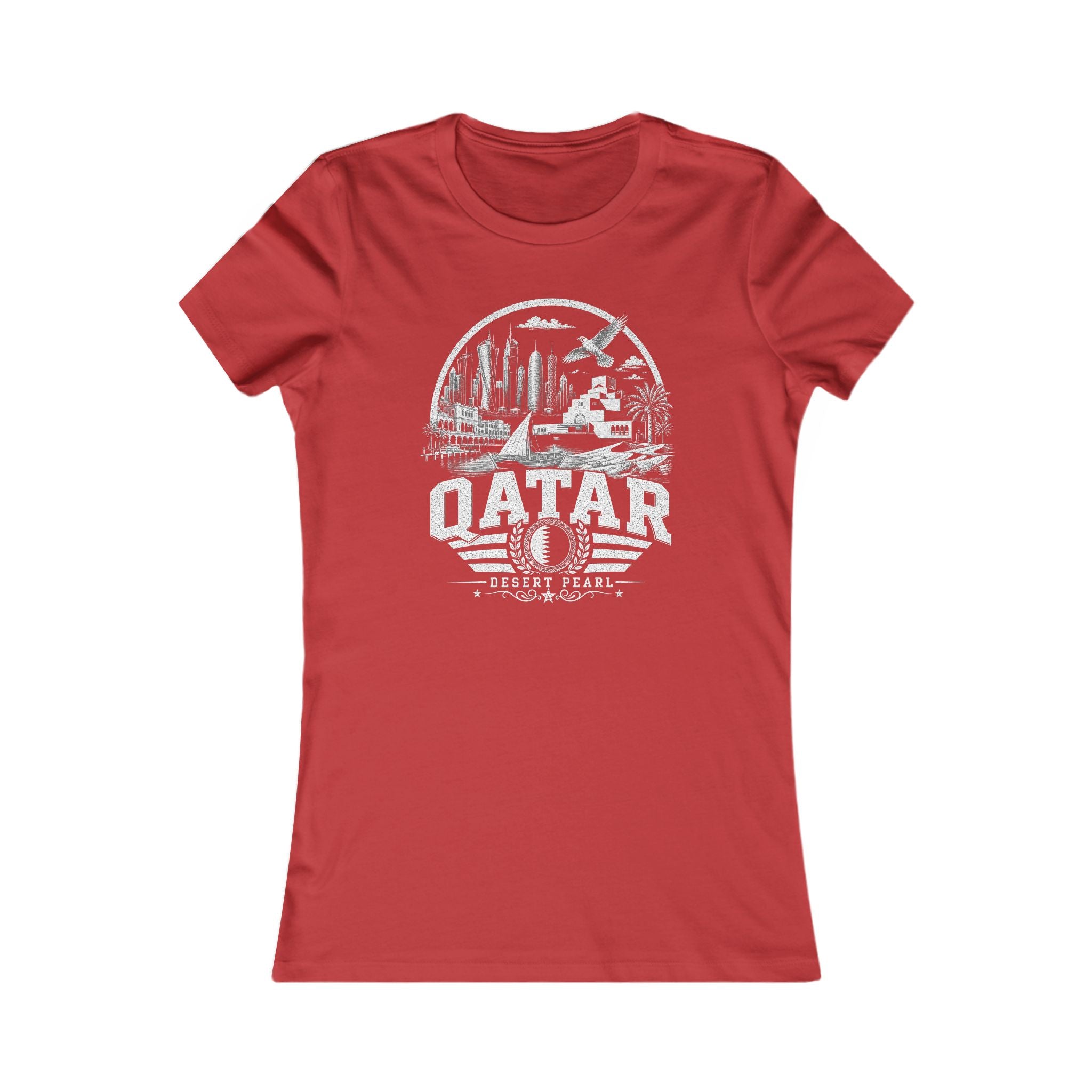 Camiseta Feminina Qatar Desert Pearl