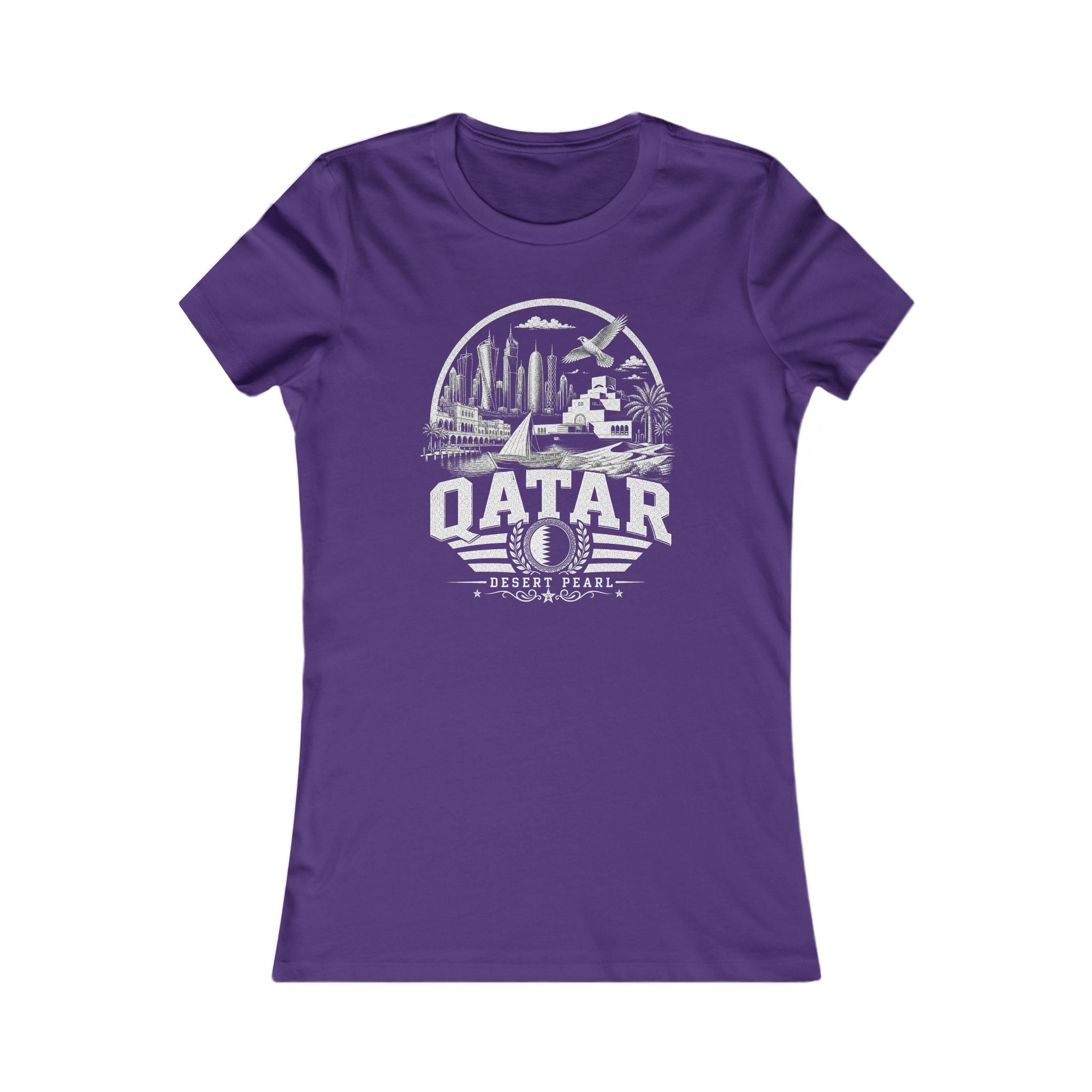 Camiseta Feminina Qatar Desert Pearl