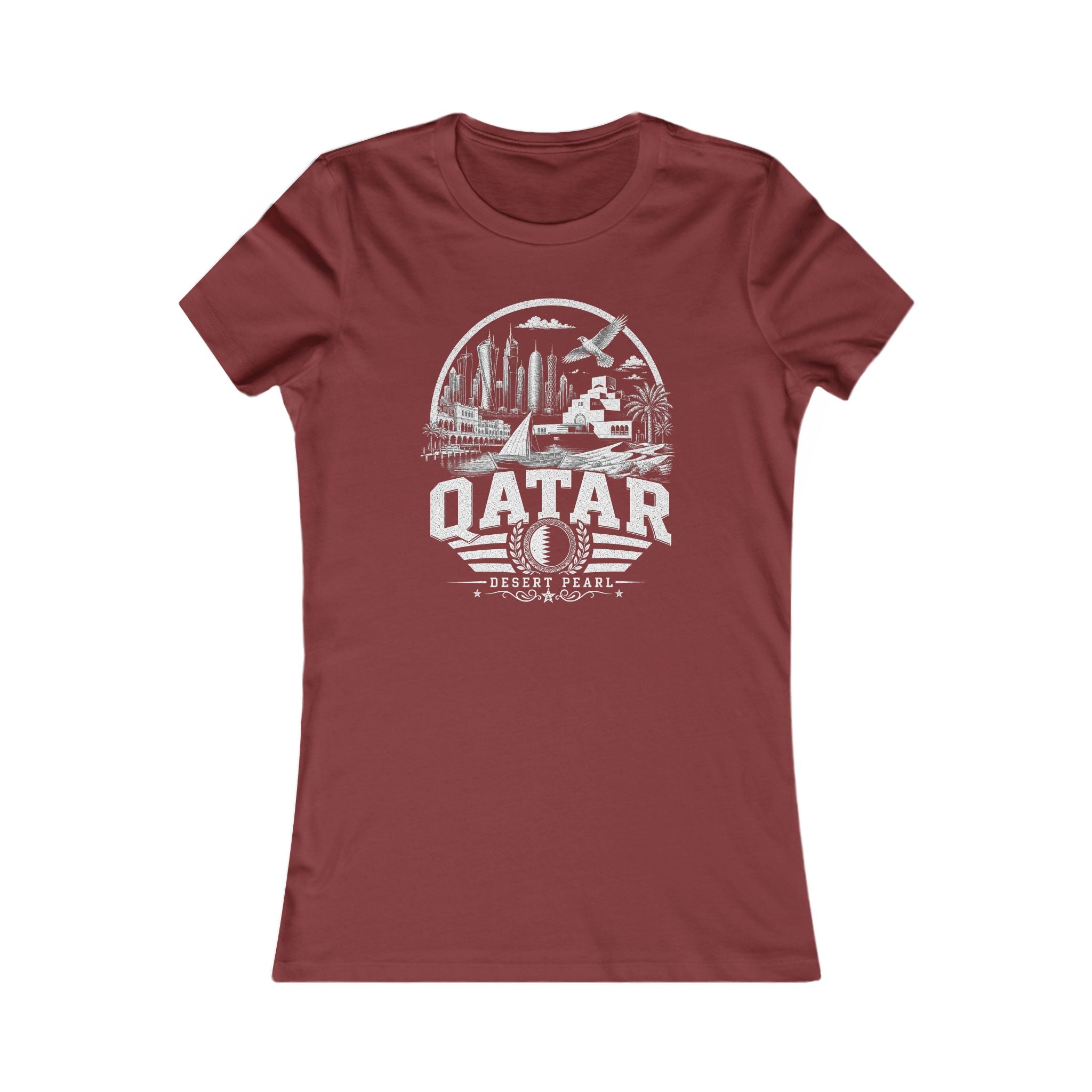 Camiseta Feminina Qatar Desert Pearl