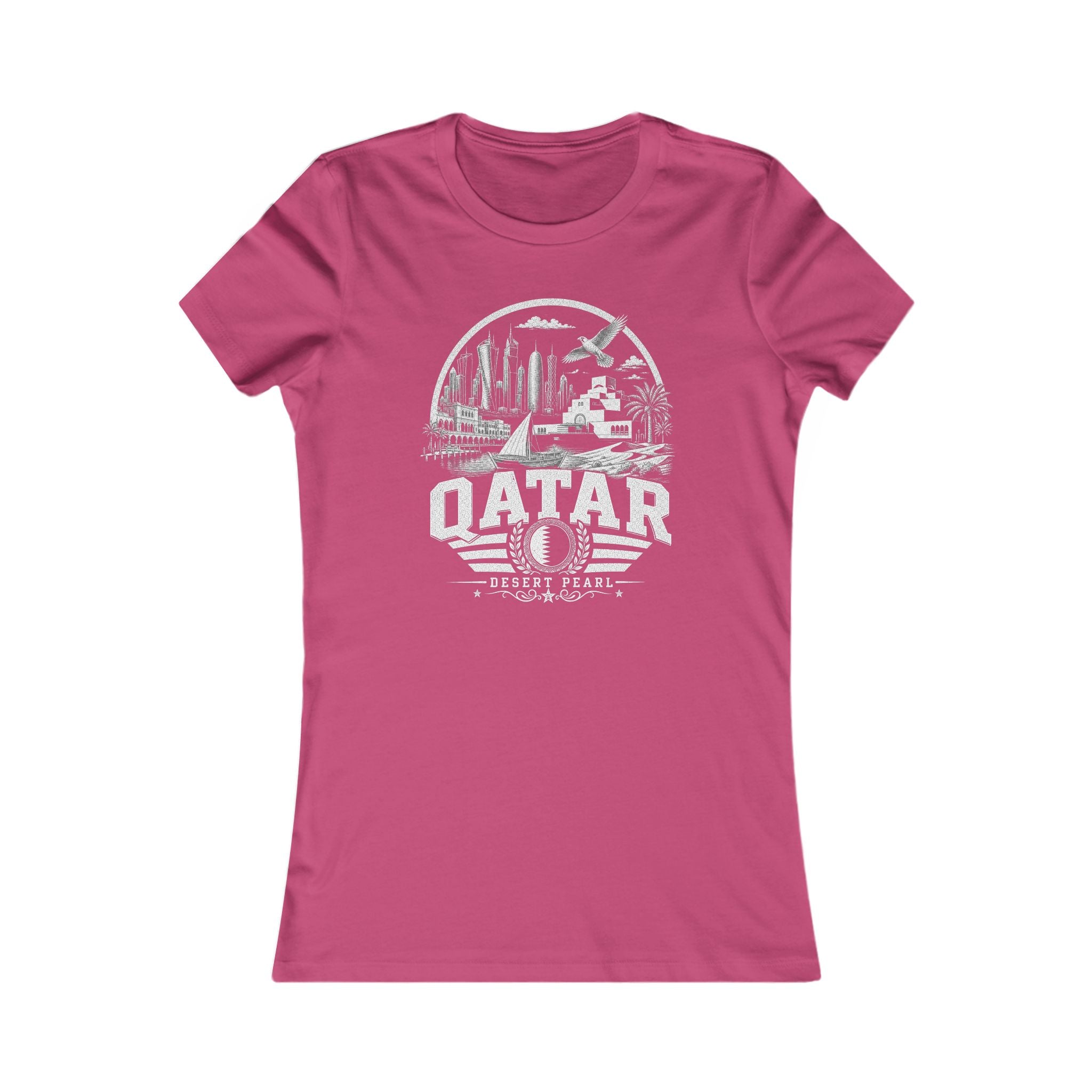 Camiseta Feminina Qatar Desert Pearl