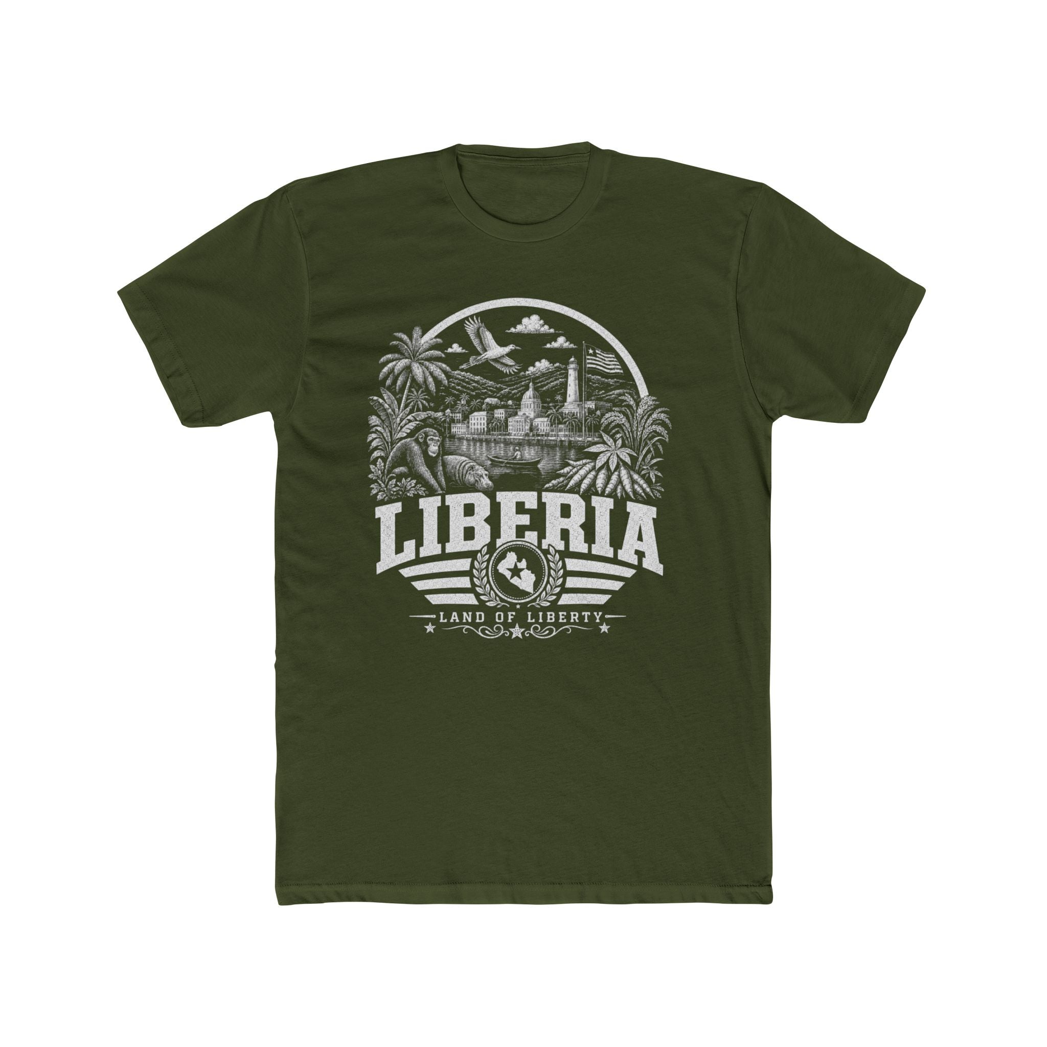 Liberia Land of Liberty Men's Tee