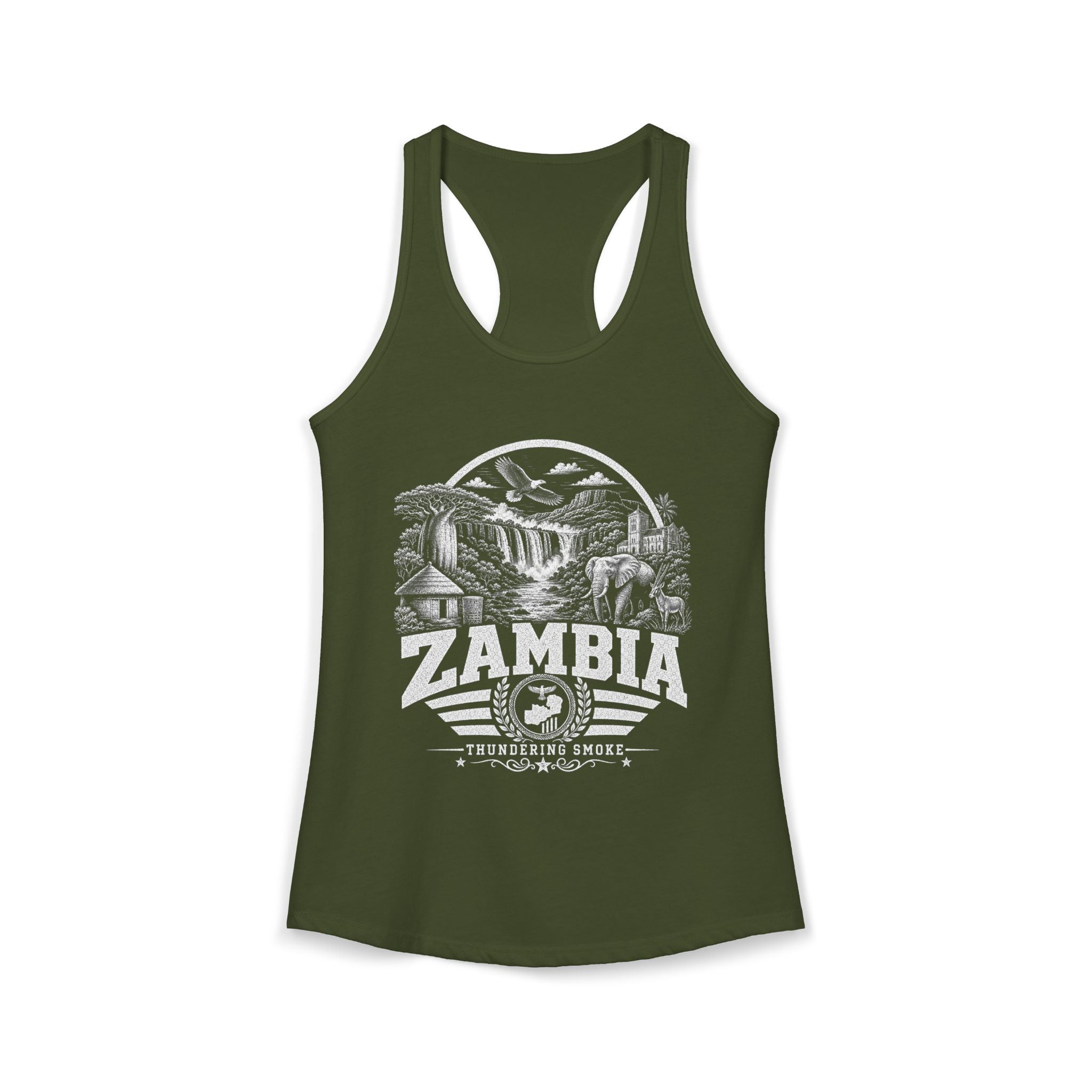 Zambia Thundering Smoke Women's Tank Top