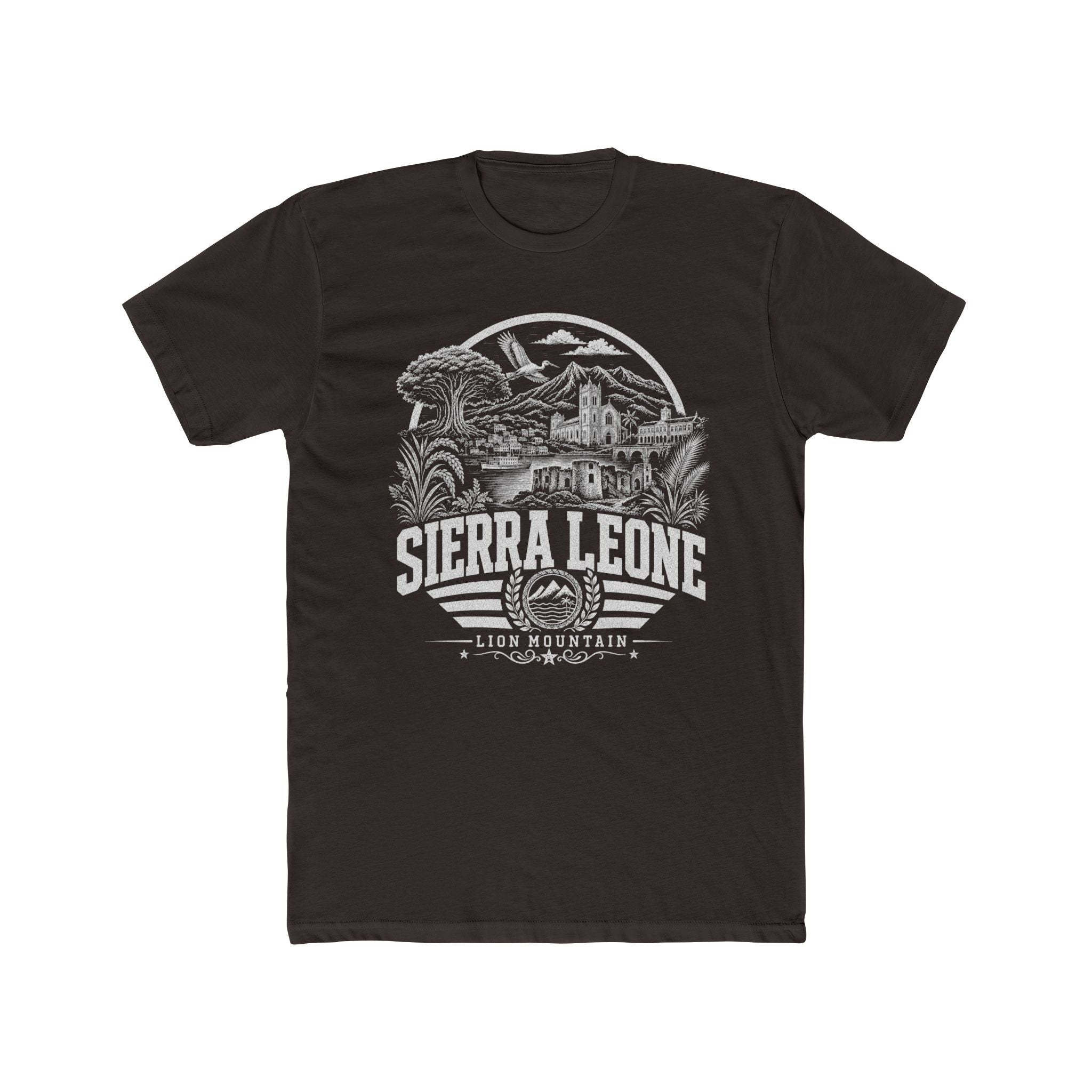 Sierra Leone Lion Mountain Men's Tee