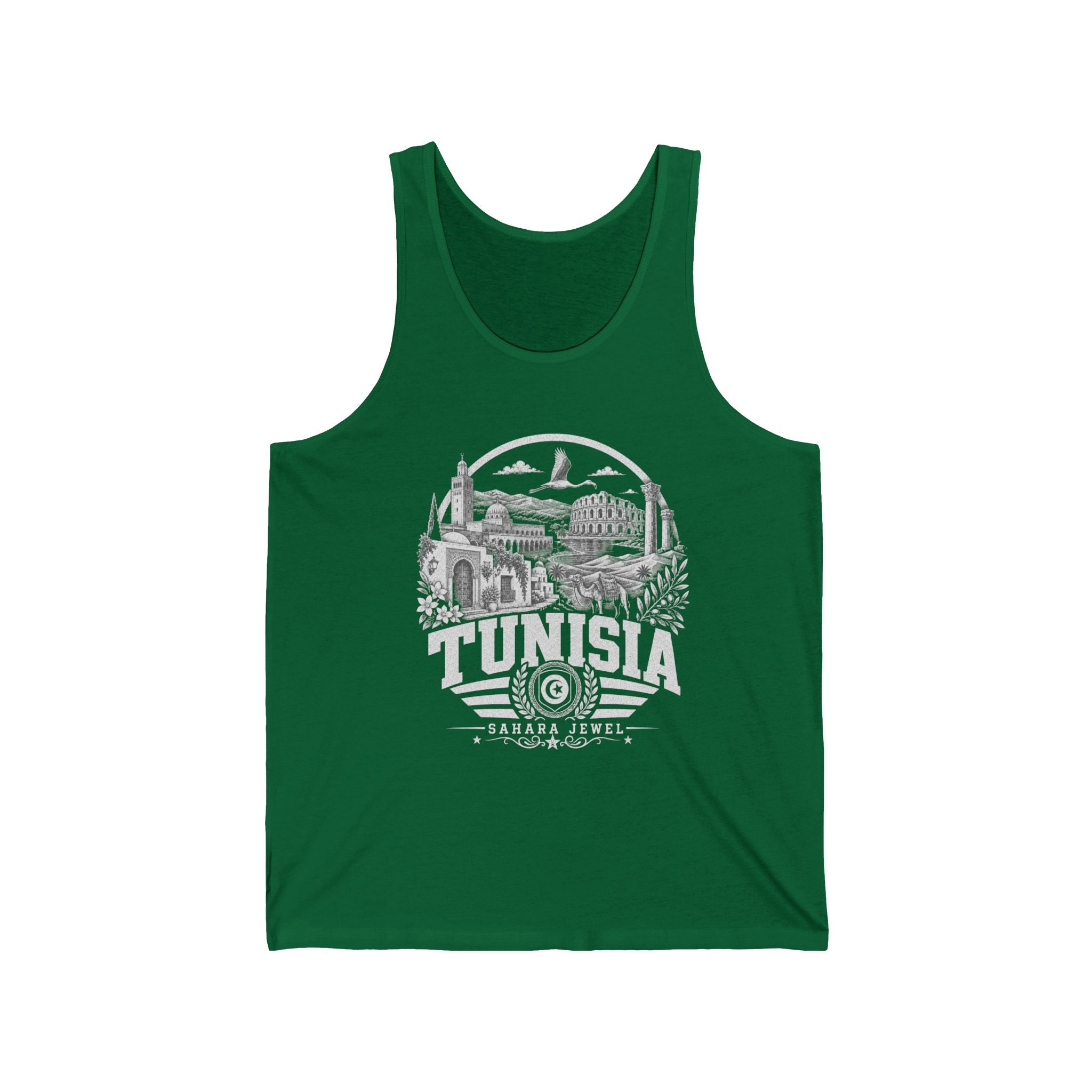 Tunisia Sahara Jewel Men's Tank Top