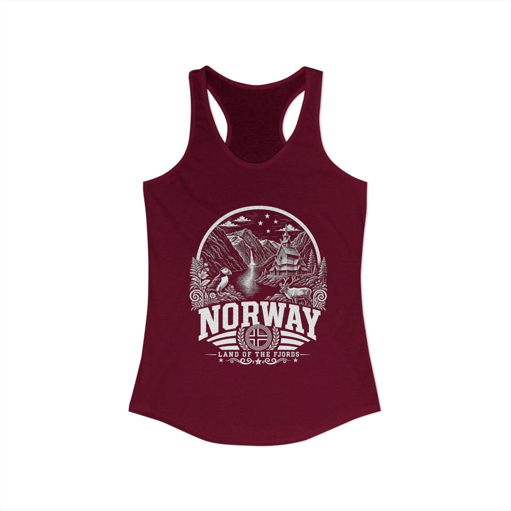 Norway Land of Fjords Women's Tank Top