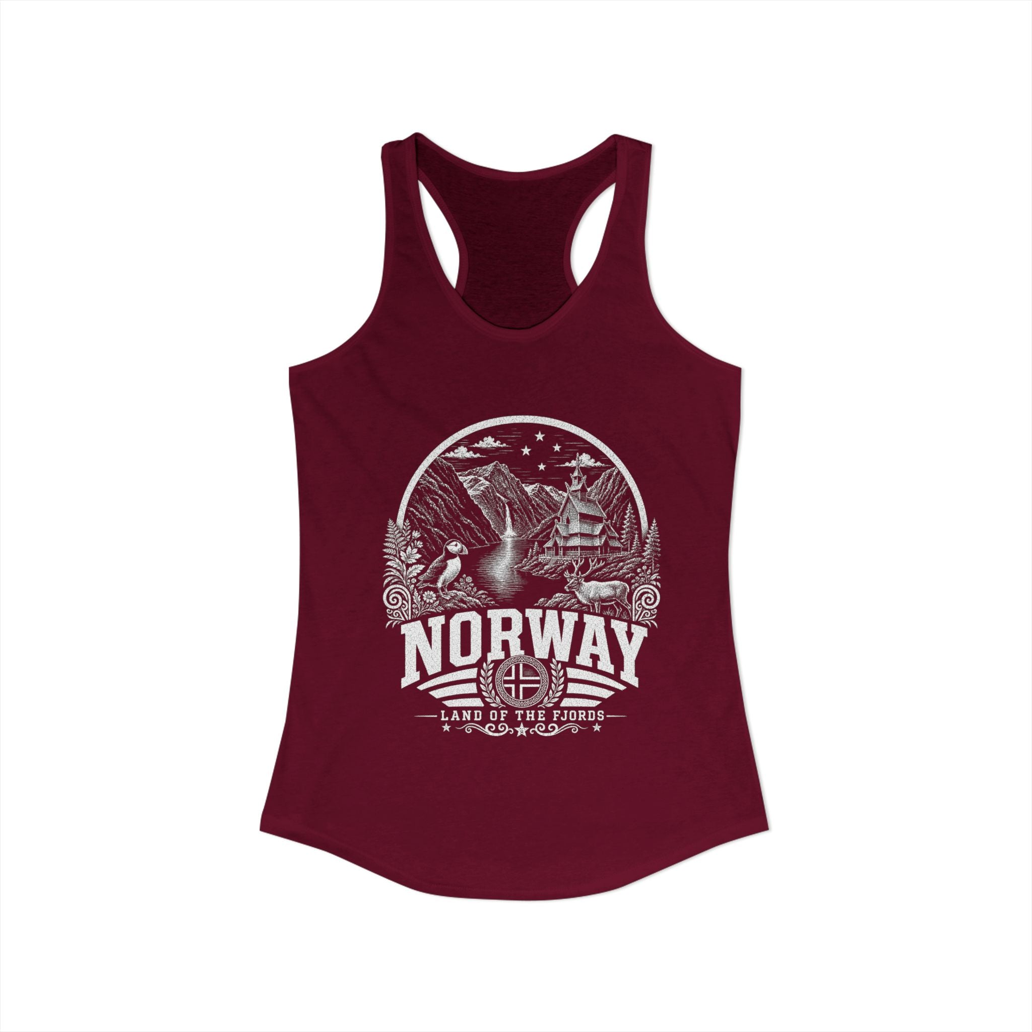 Norway Land of Fjords Women's Tank Top