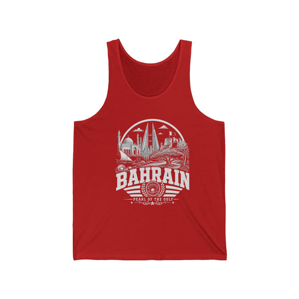 Camiseta sin mangas para hombre Baréin Perla del Golfo