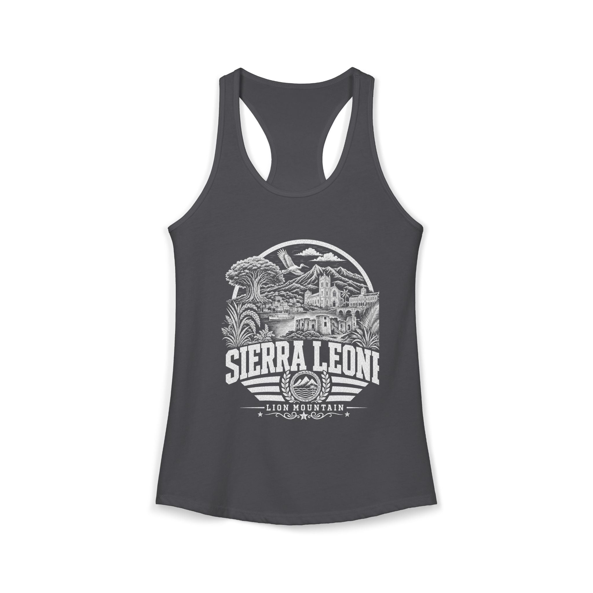 Sierra Leone Lion Mountain Women's Tank Top