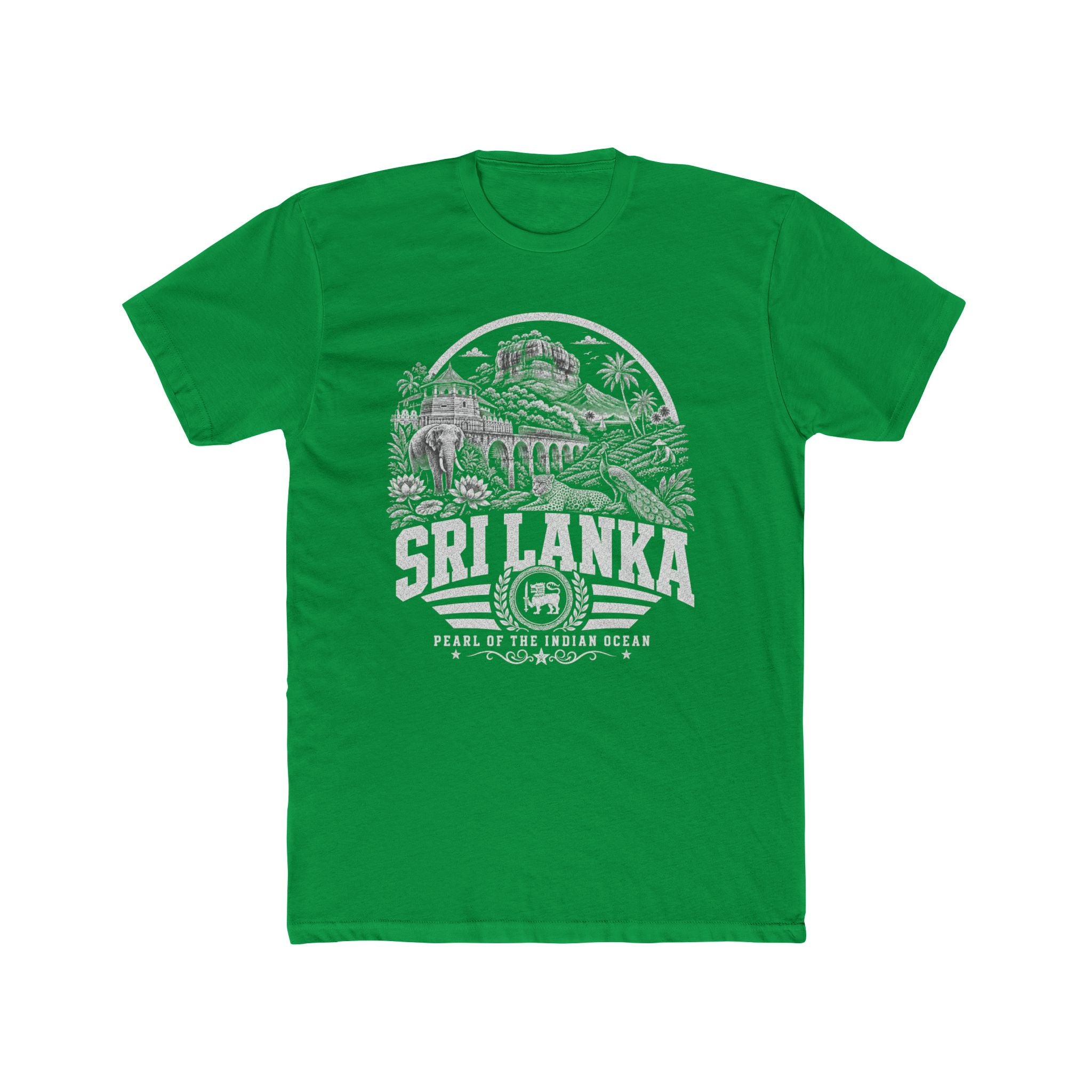 Camiseta Masculina Sri Lanka Pérola do Oceano Índico