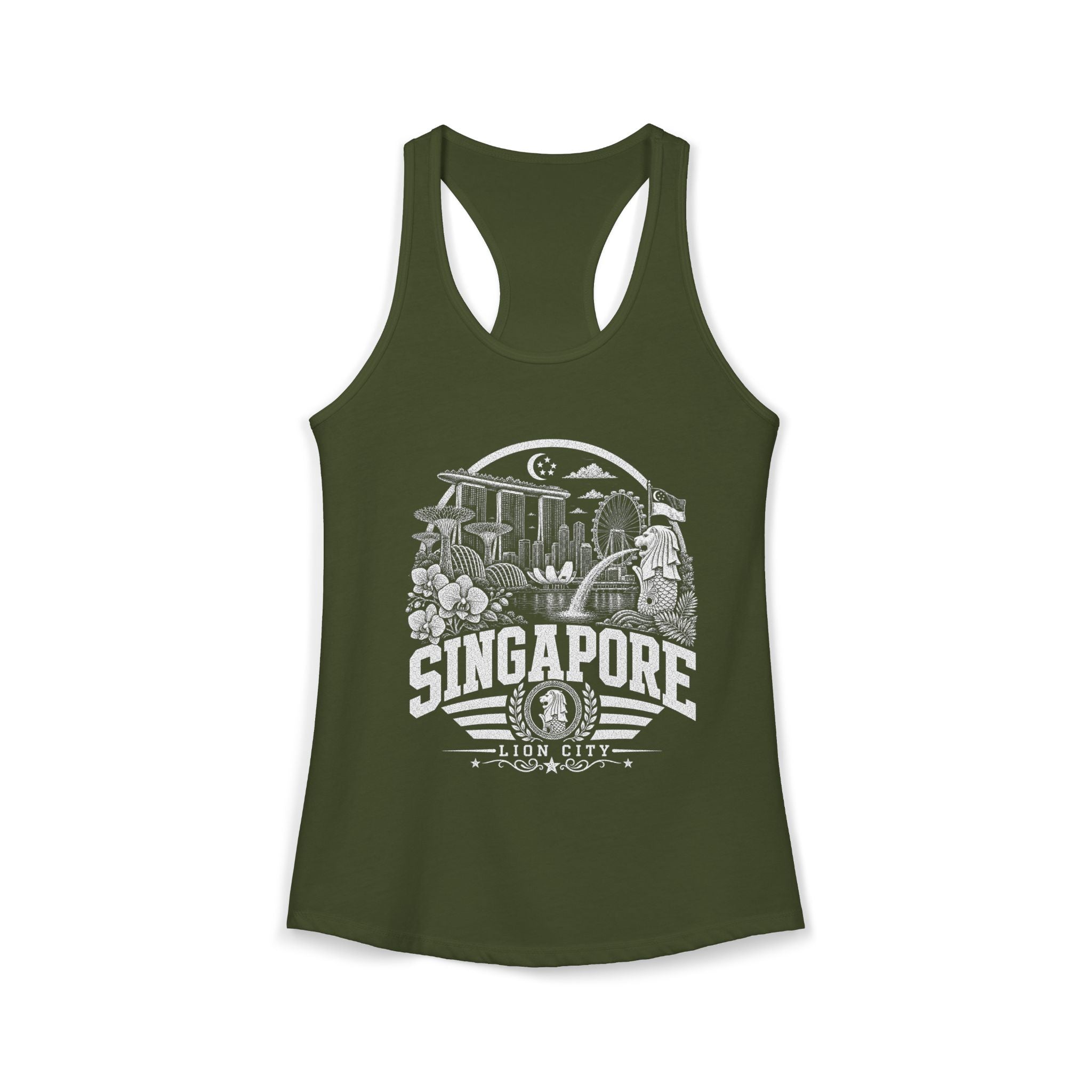 Singapore Lion City Women's Tank Top