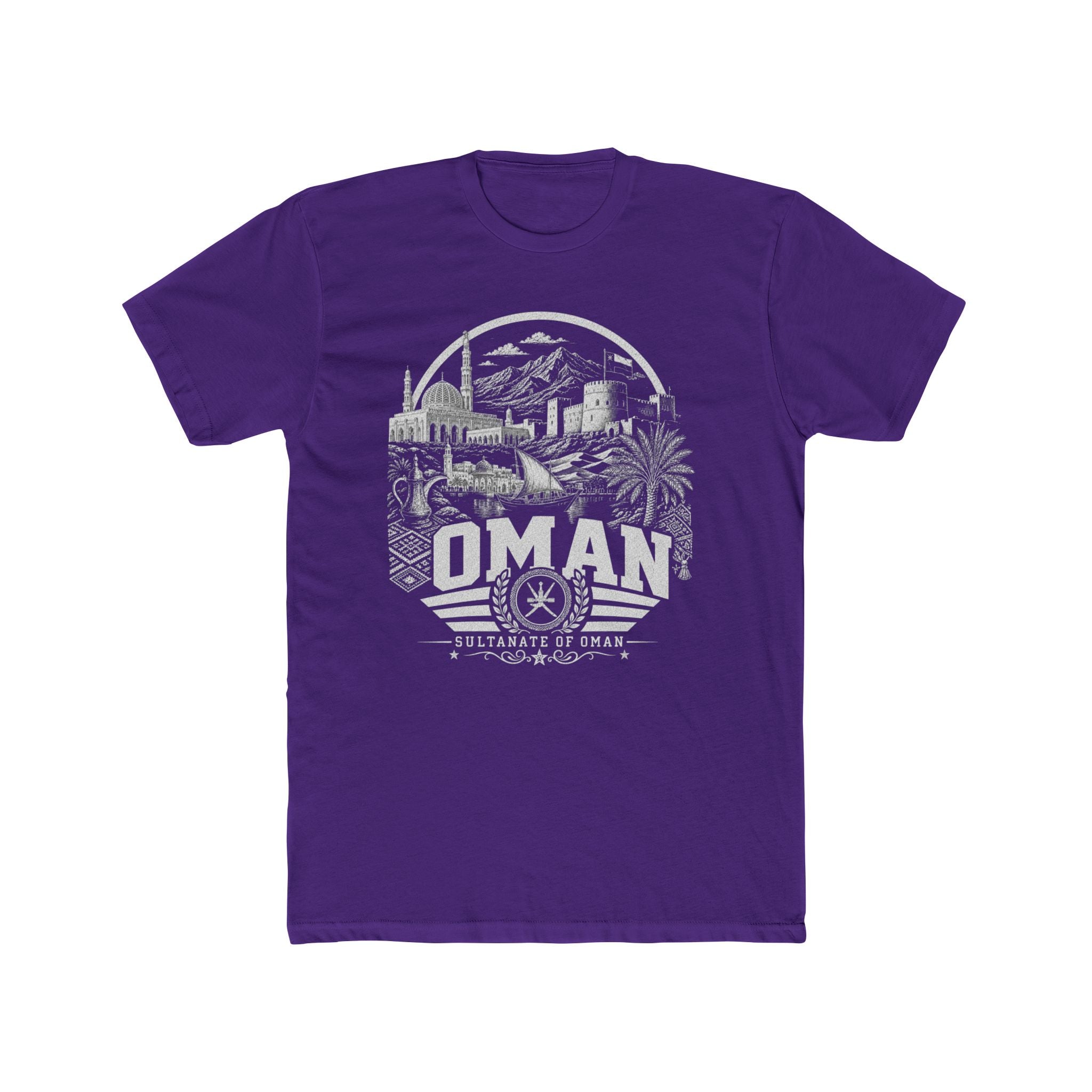 Omã Sultanato de Omã Camiseta Masculina