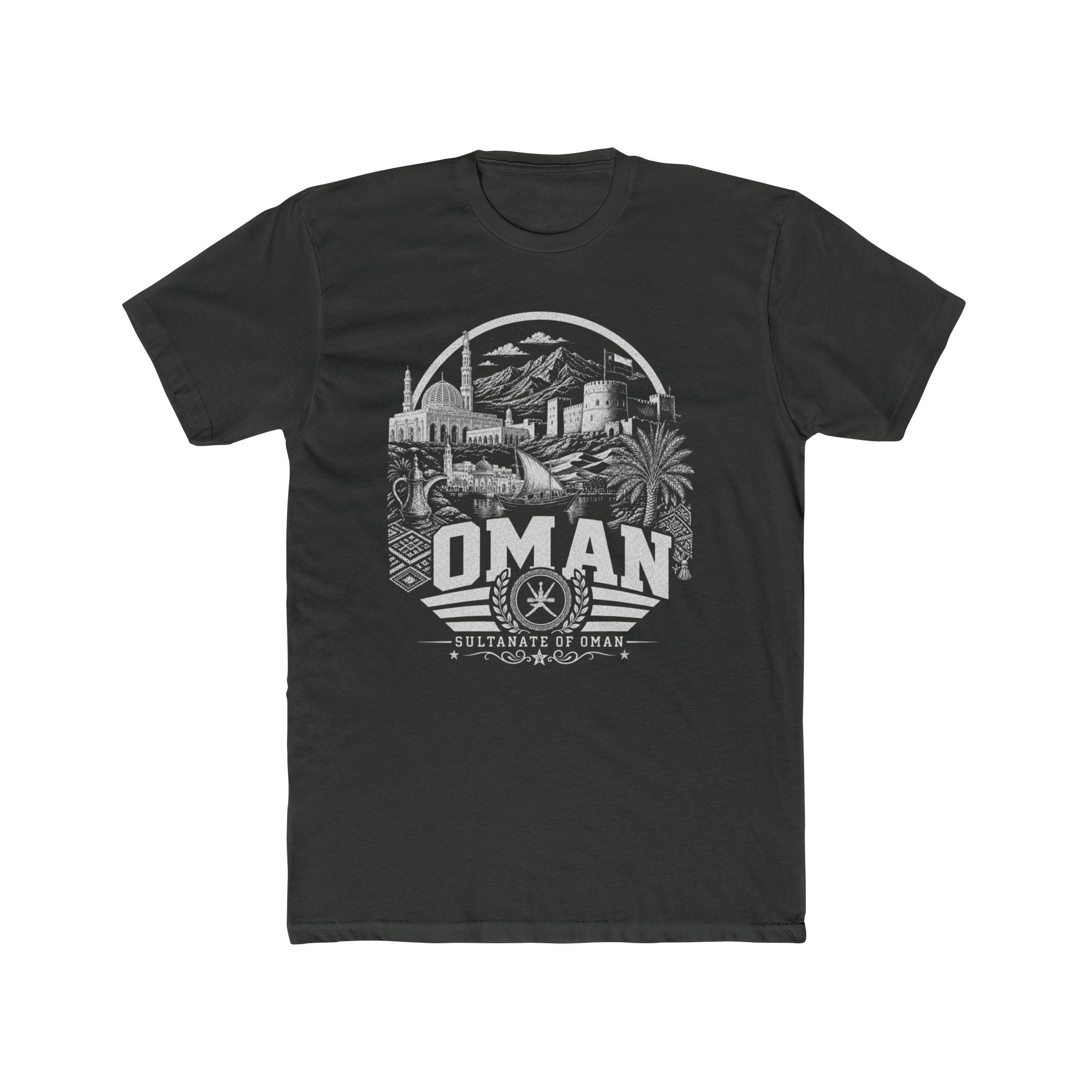 Omã Sultanato de Omã Camiseta Masculina