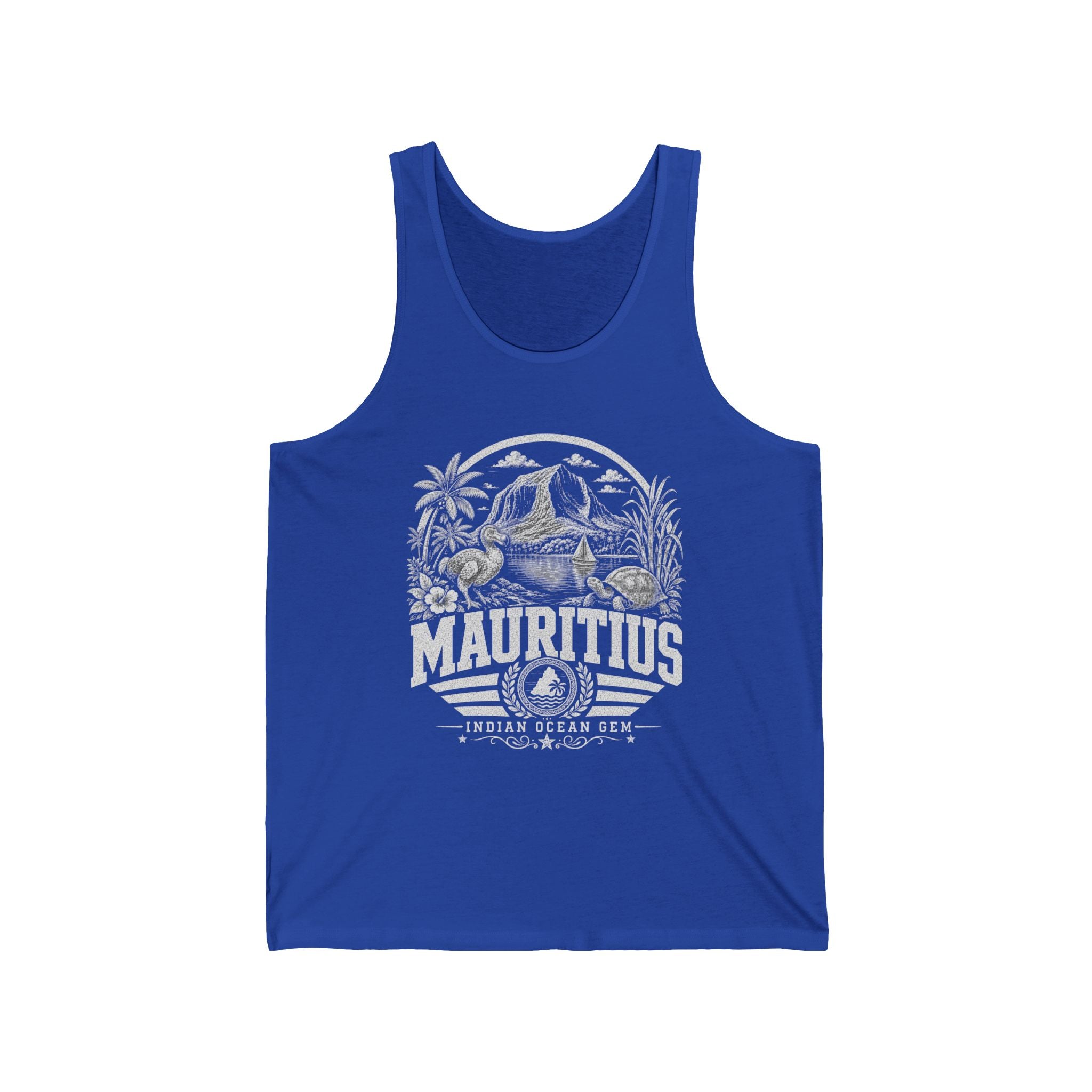 Mauritius Indian Ocean Gem Men's Tank Top