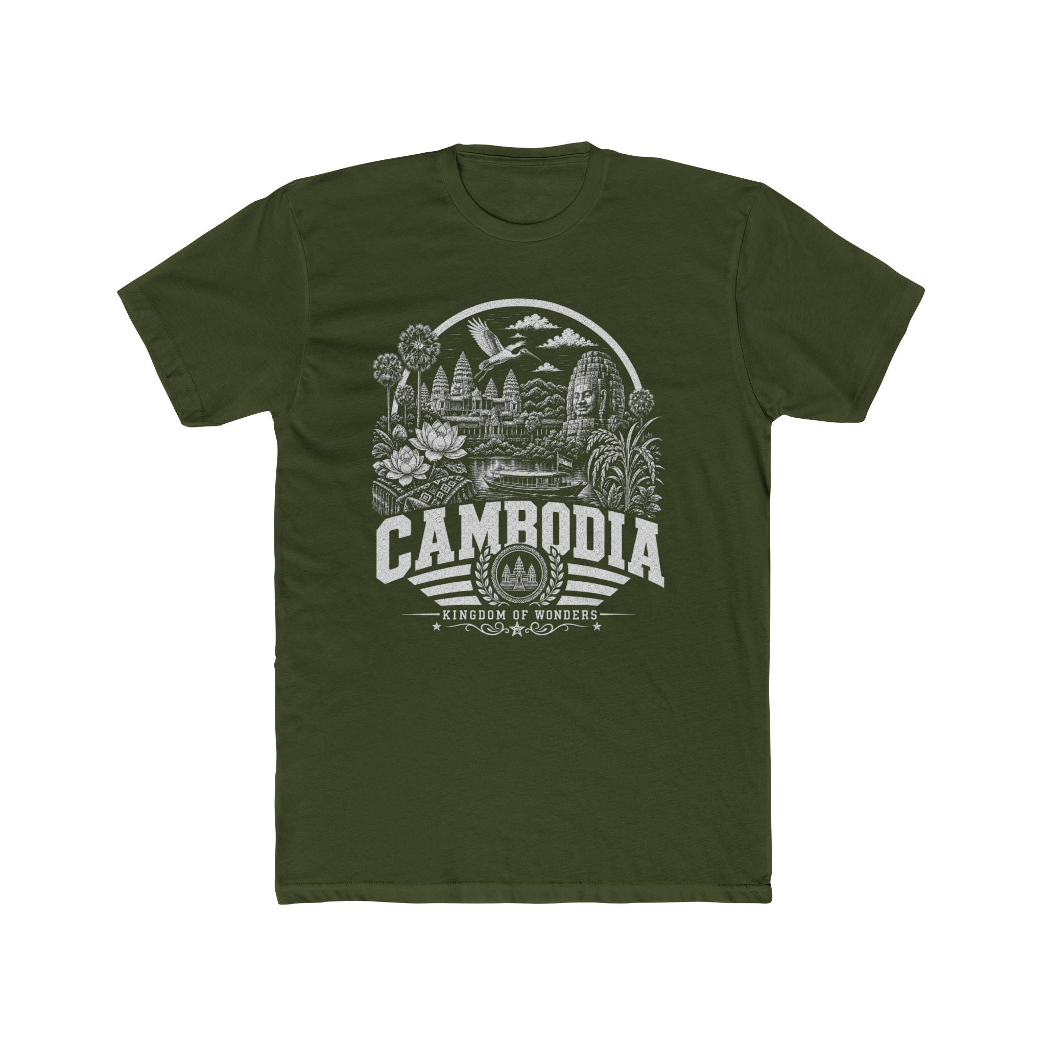 Cambodia Kingdom of Wonders Men's Tee
