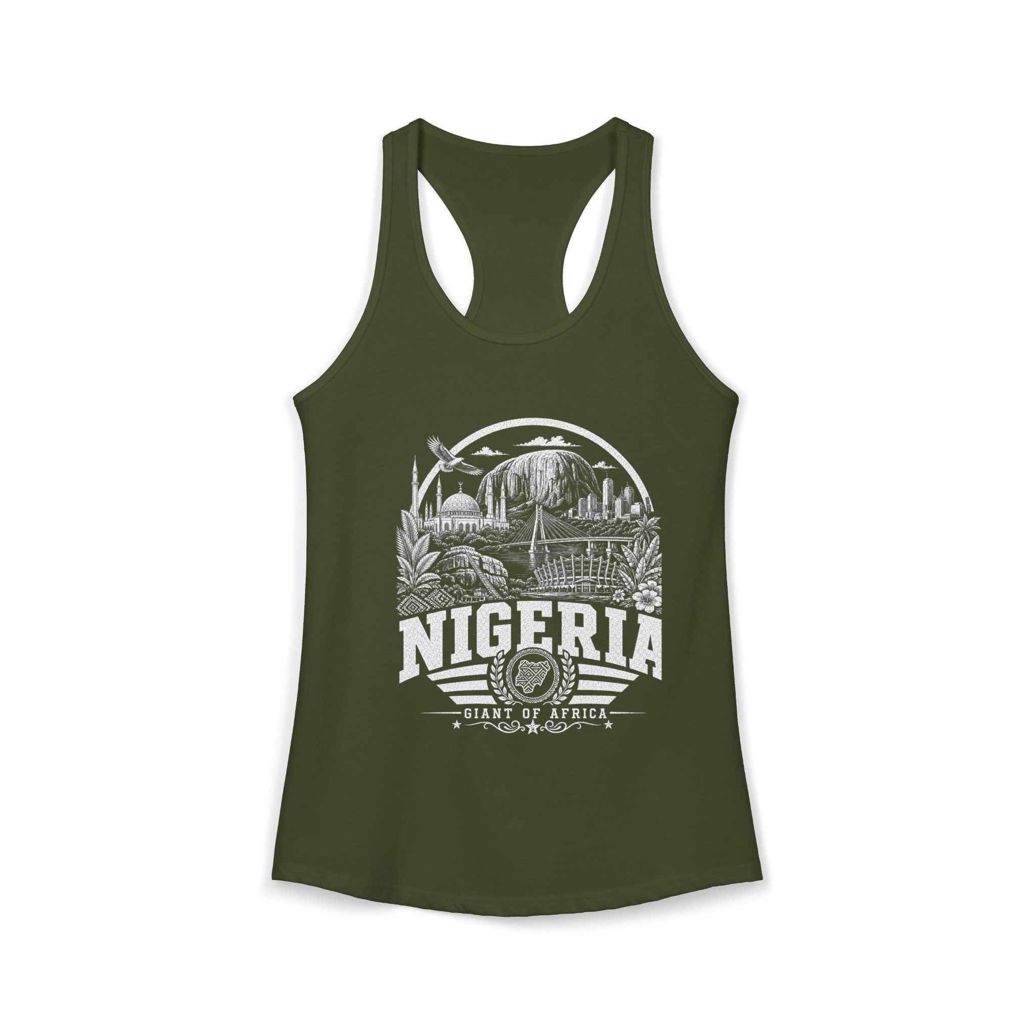 Nigeria Giant of Africa Women's Tank Top