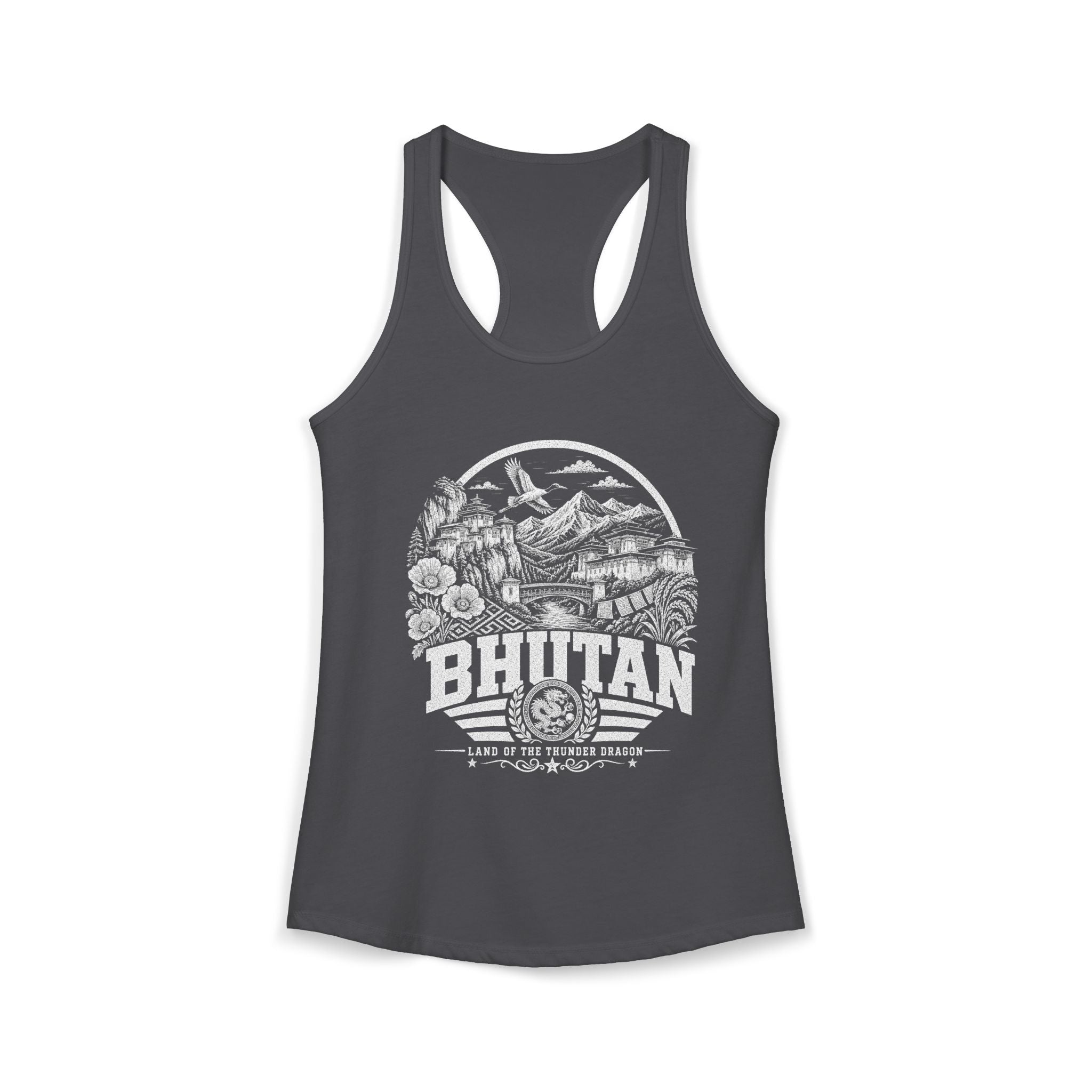 Bhutan Land of the Thunder Dragon Women's Tank Top