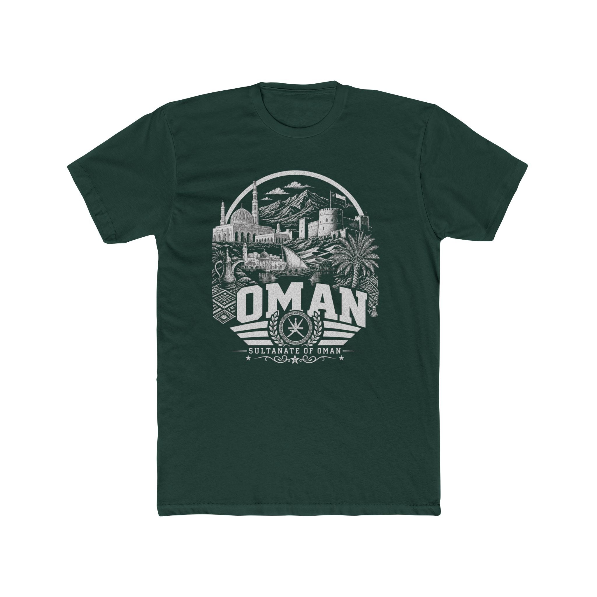 Omã Sultanato de Omã Camiseta Masculina