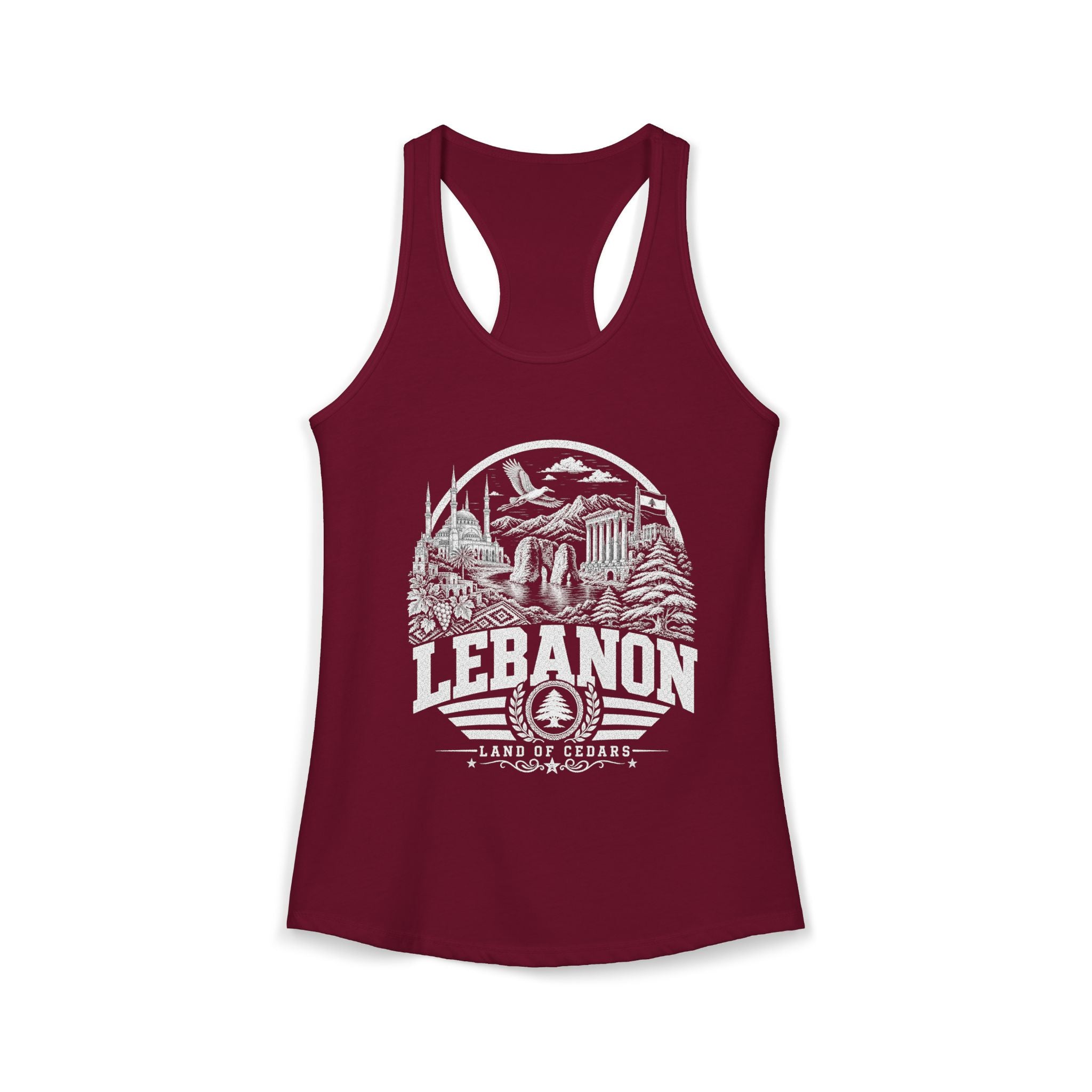 Lebanon Land of Cedars Women's Tank Top