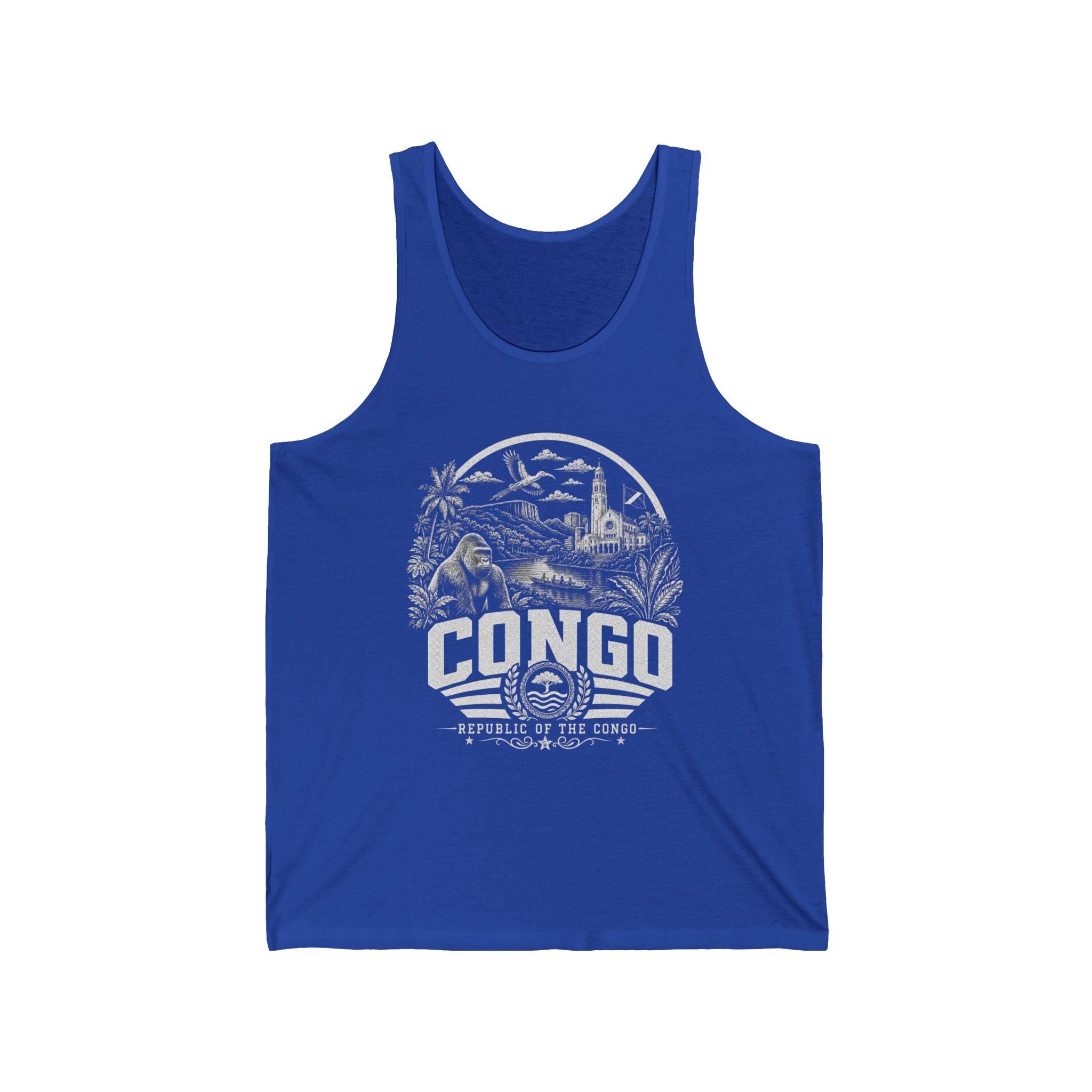 Republic of the Congo Congo River Spirit Men's Tank Top