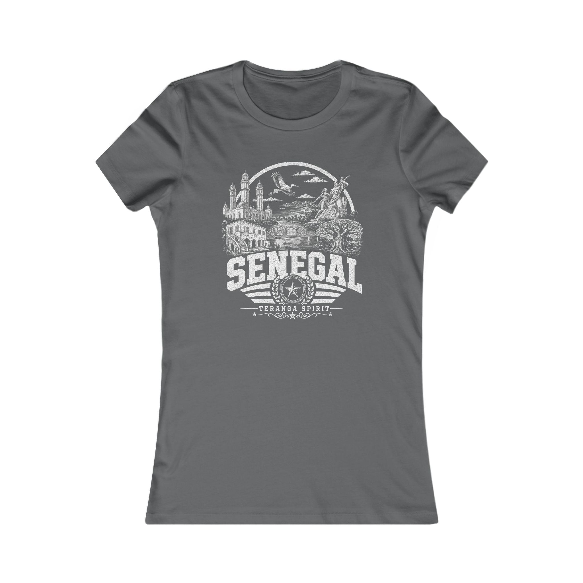 Camiseta Feminina Senegal Teranga Spirit