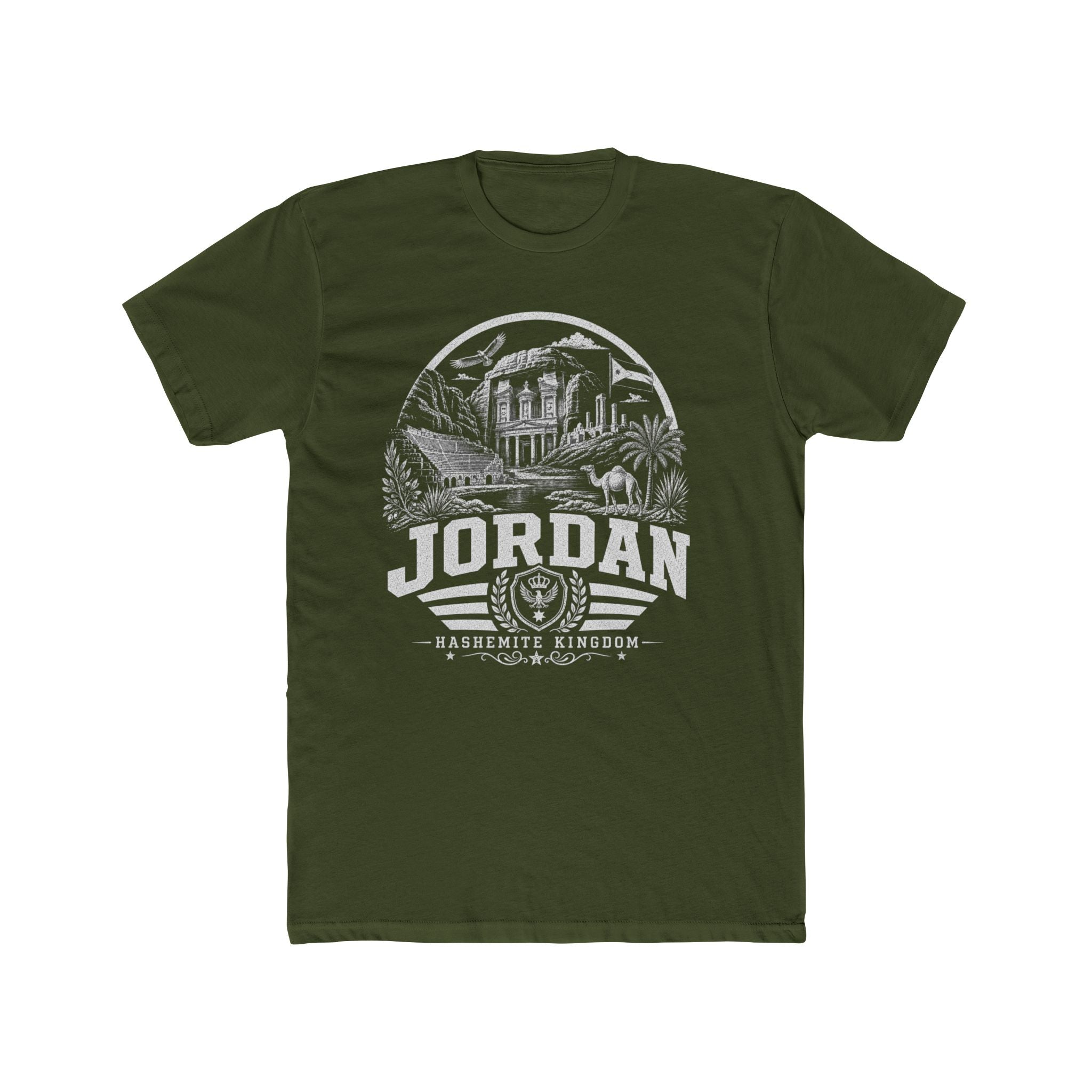 Camiseta Masculina Reino Hachemita da Jordânia