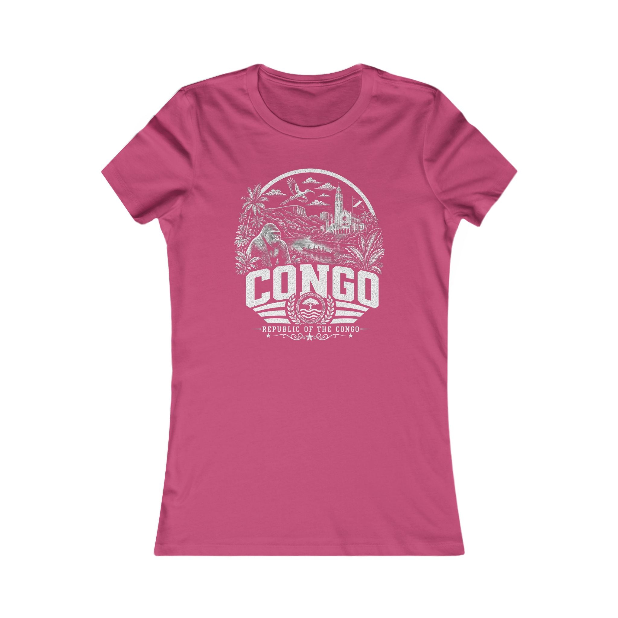 Republic of the Congo Congo River Spirit Women's Tee