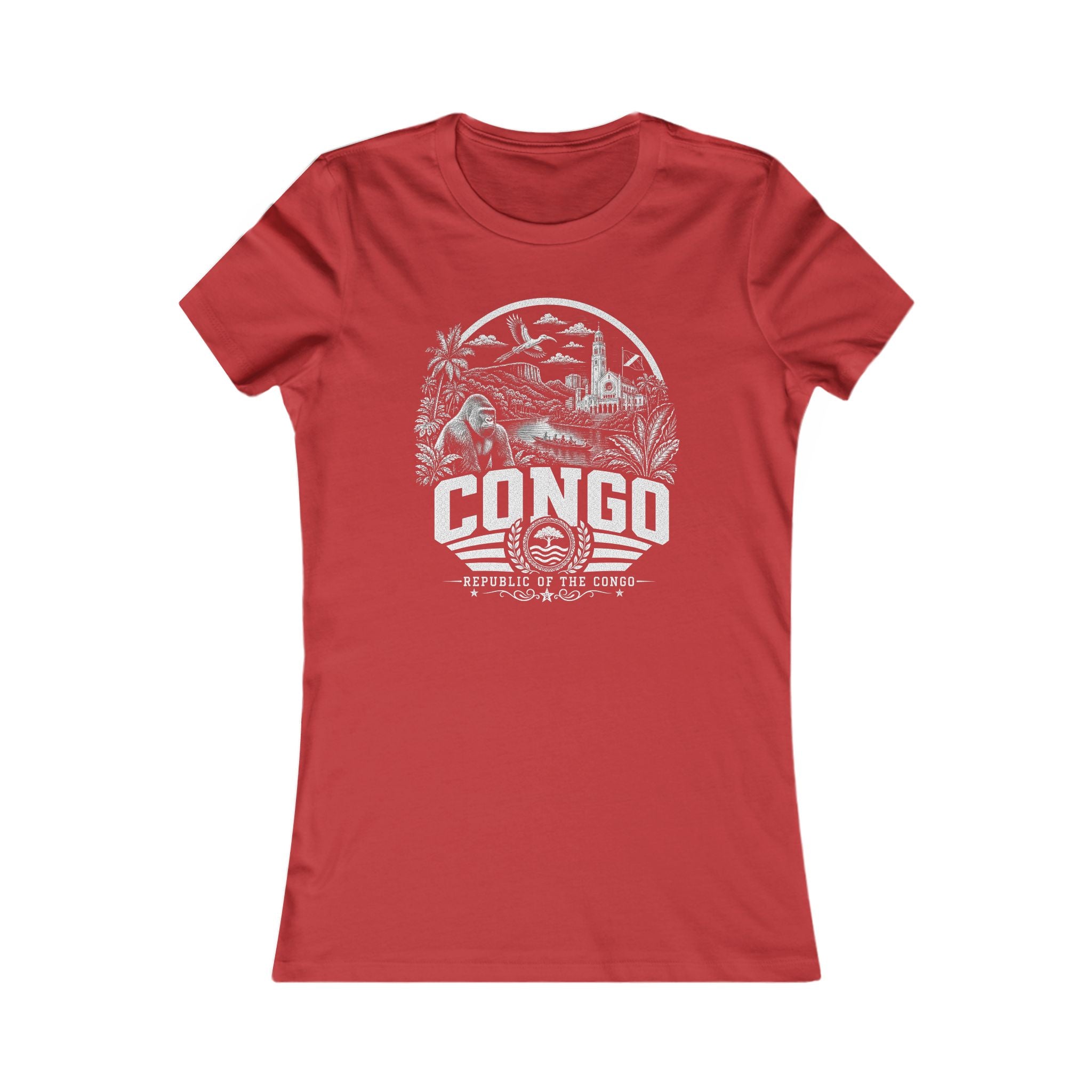 Republic of the Congo Congo River Spirit Women's Tee