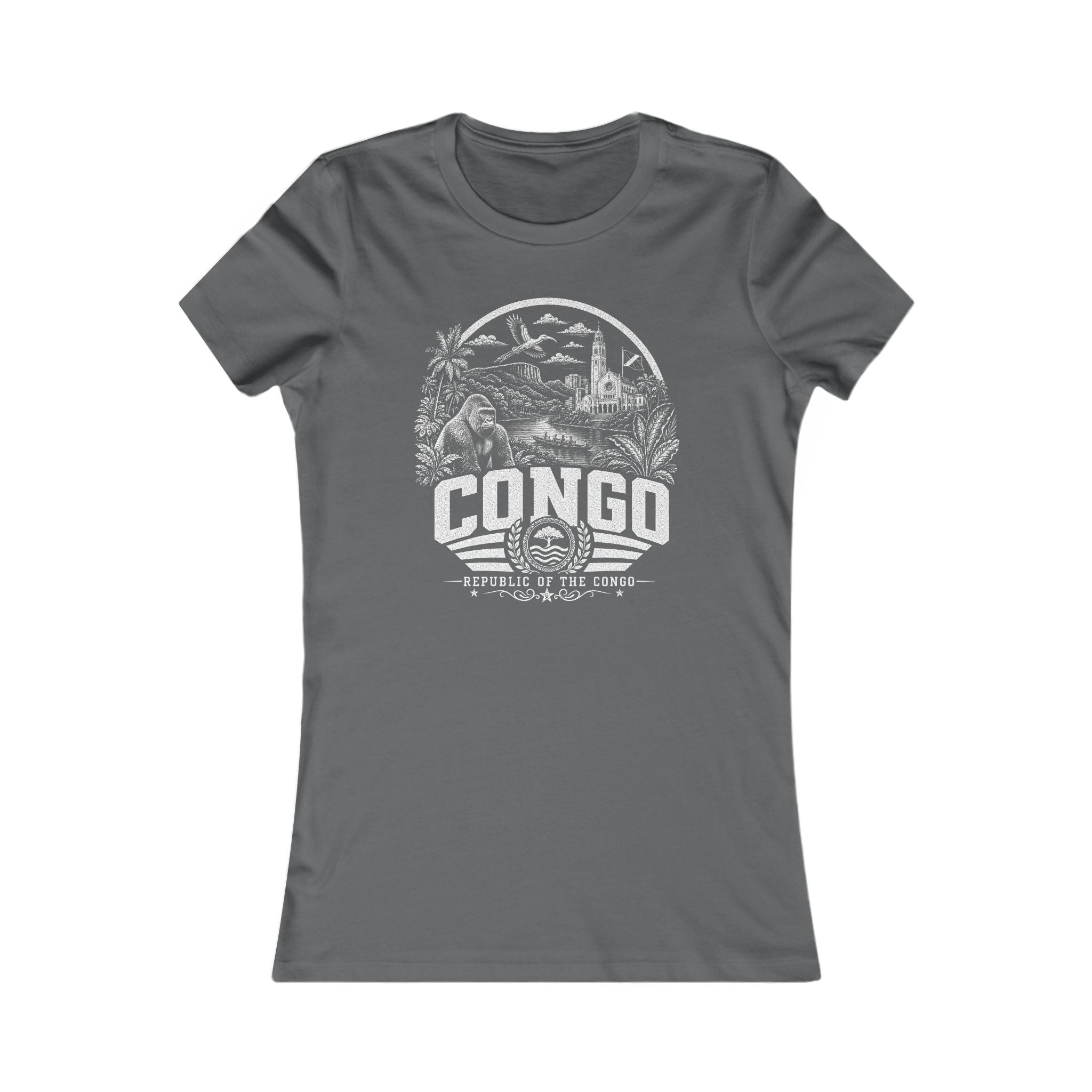 Republic of the Congo Congo River Spirit Women's Tee