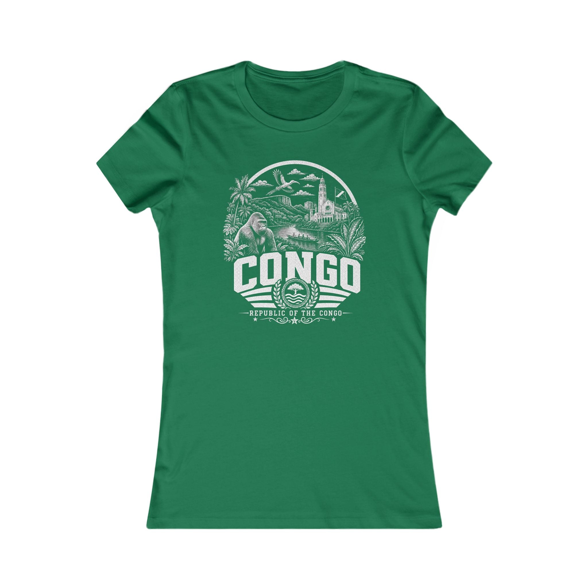 Republic of the Congo Congo River Spirit Women's Tee