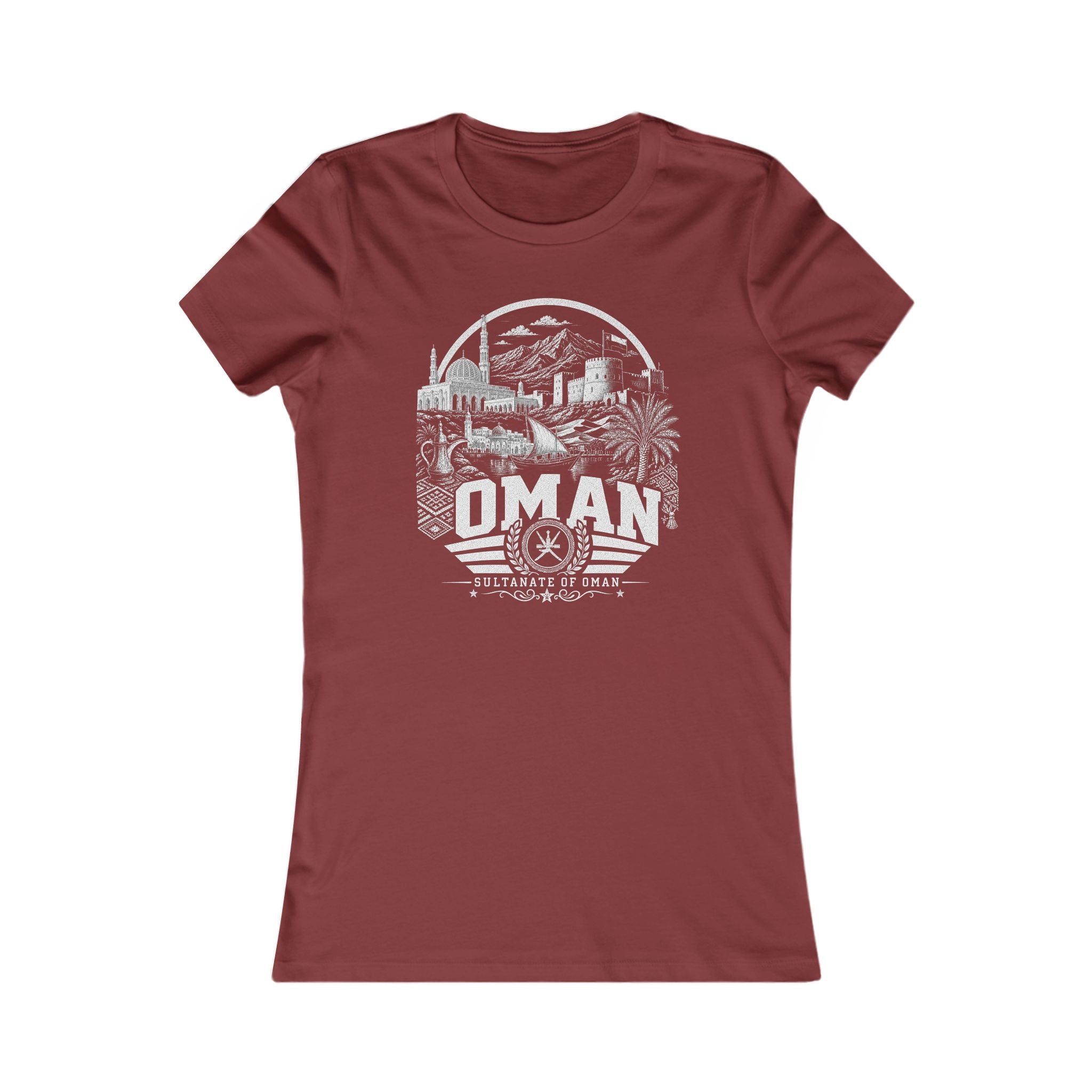 Omã Sultanato de Omã Camiseta Feminina