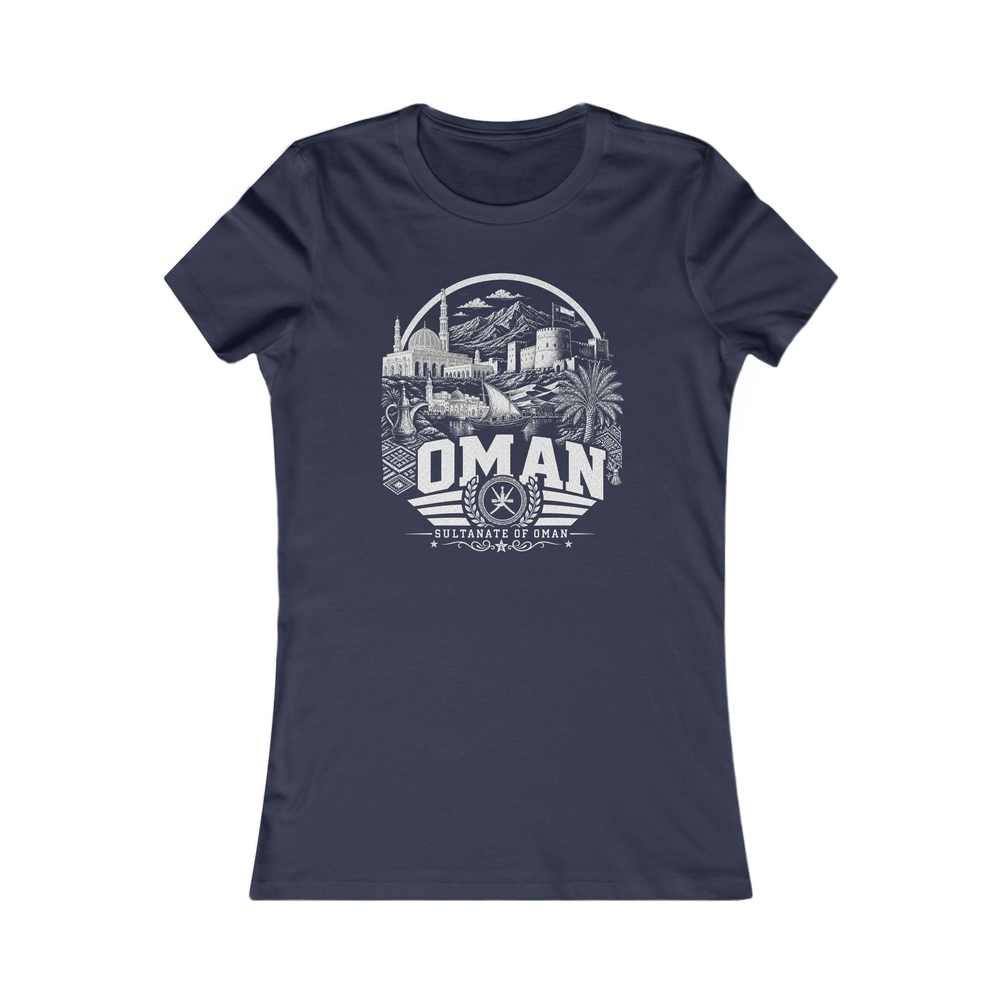 Omã Sultanato de Omã Camiseta Feminina