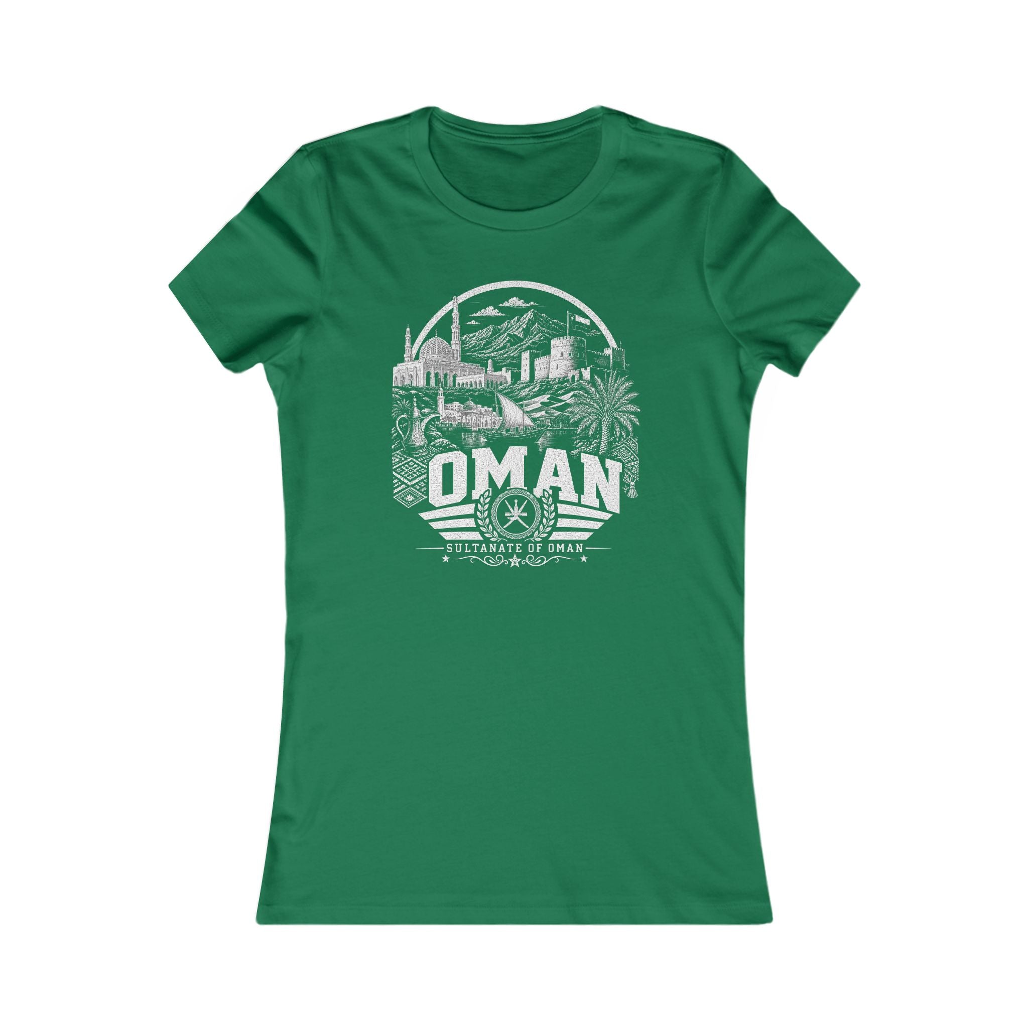 Omã Sultanato de Omã Camiseta Feminina
