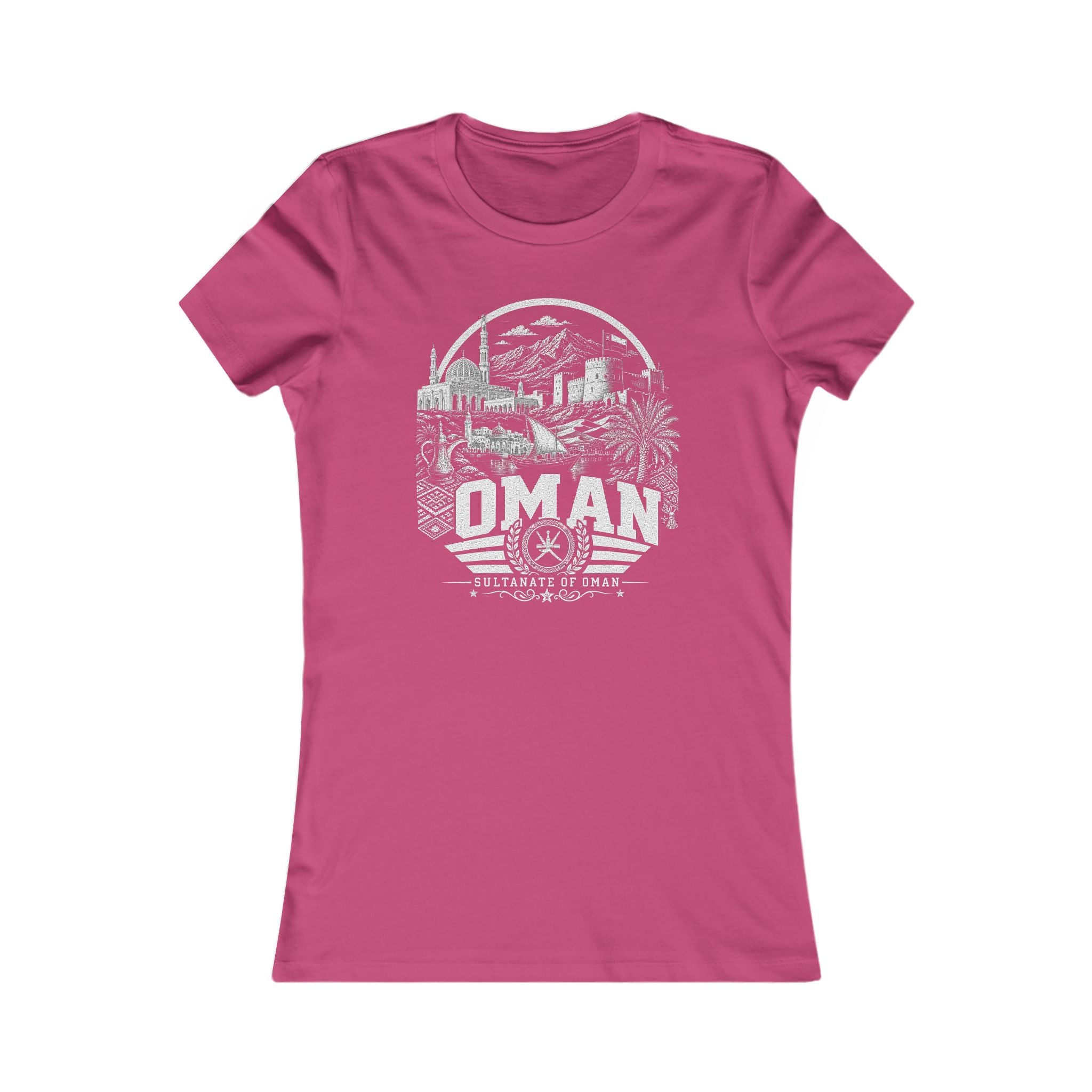 Omã Sultanato de Omã Camiseta Feminina