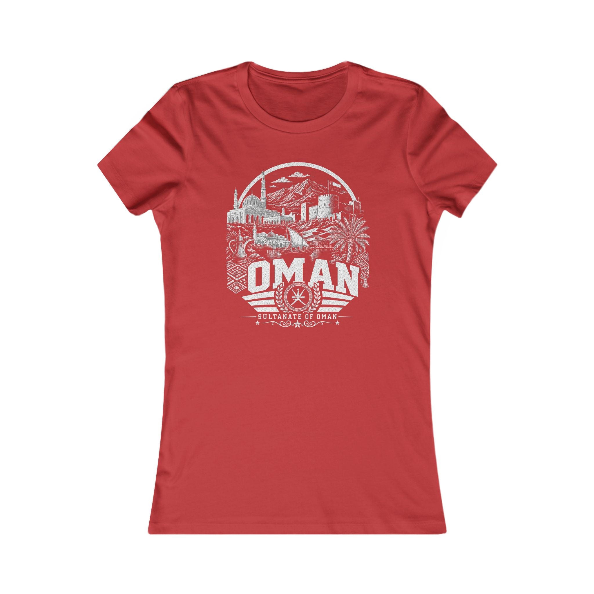 Omã Sultanato de Omã Camiseta Feminina