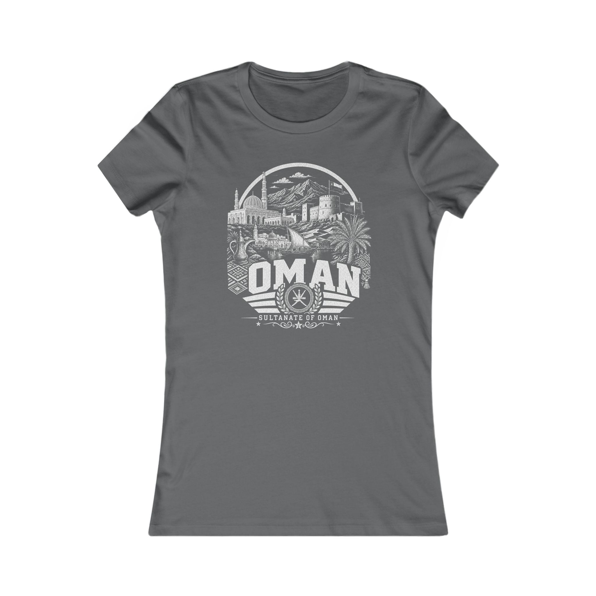 Omã Sultanato de Omã Camiseta Feminina
