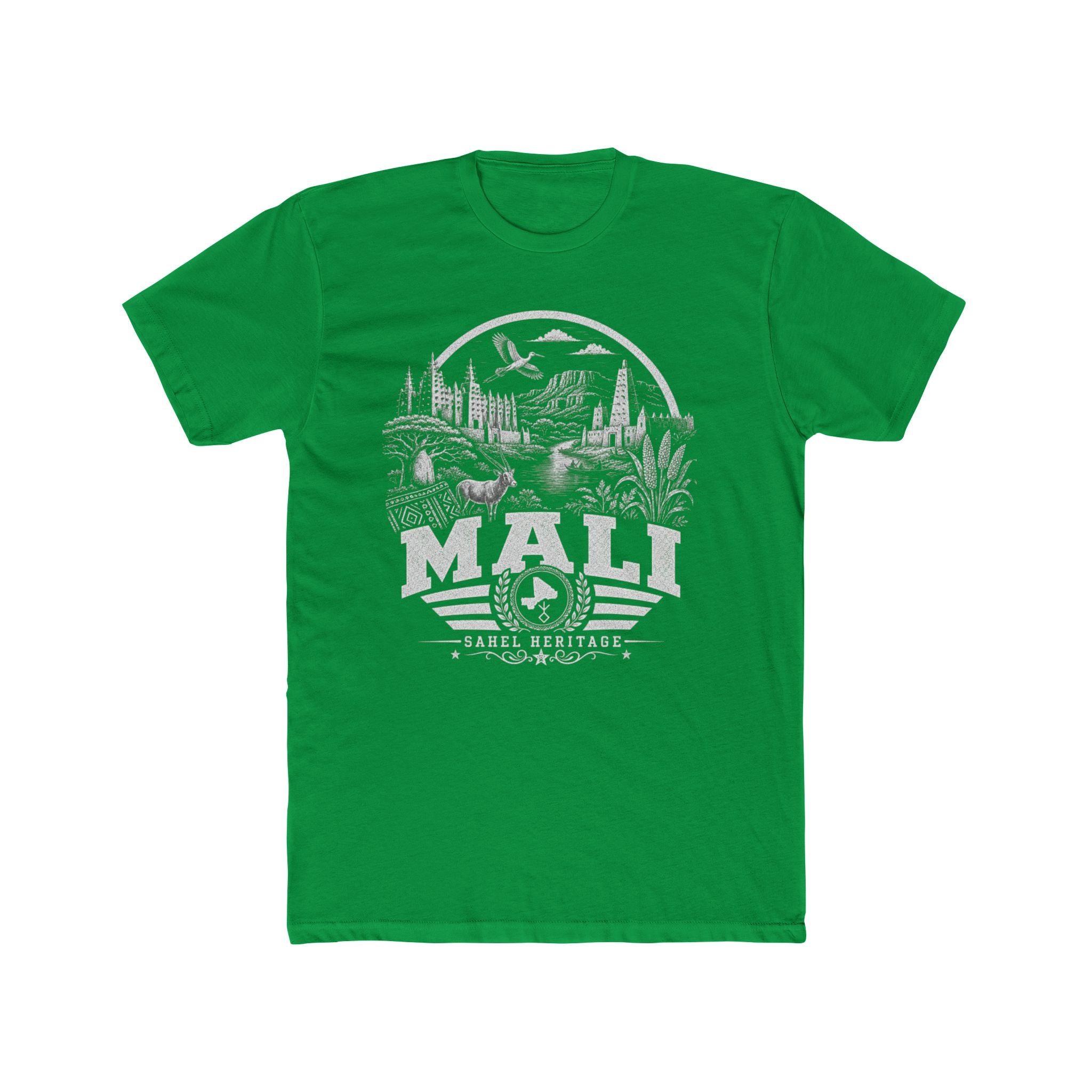 Camiseta Masculina Mali Sahel Heritage
