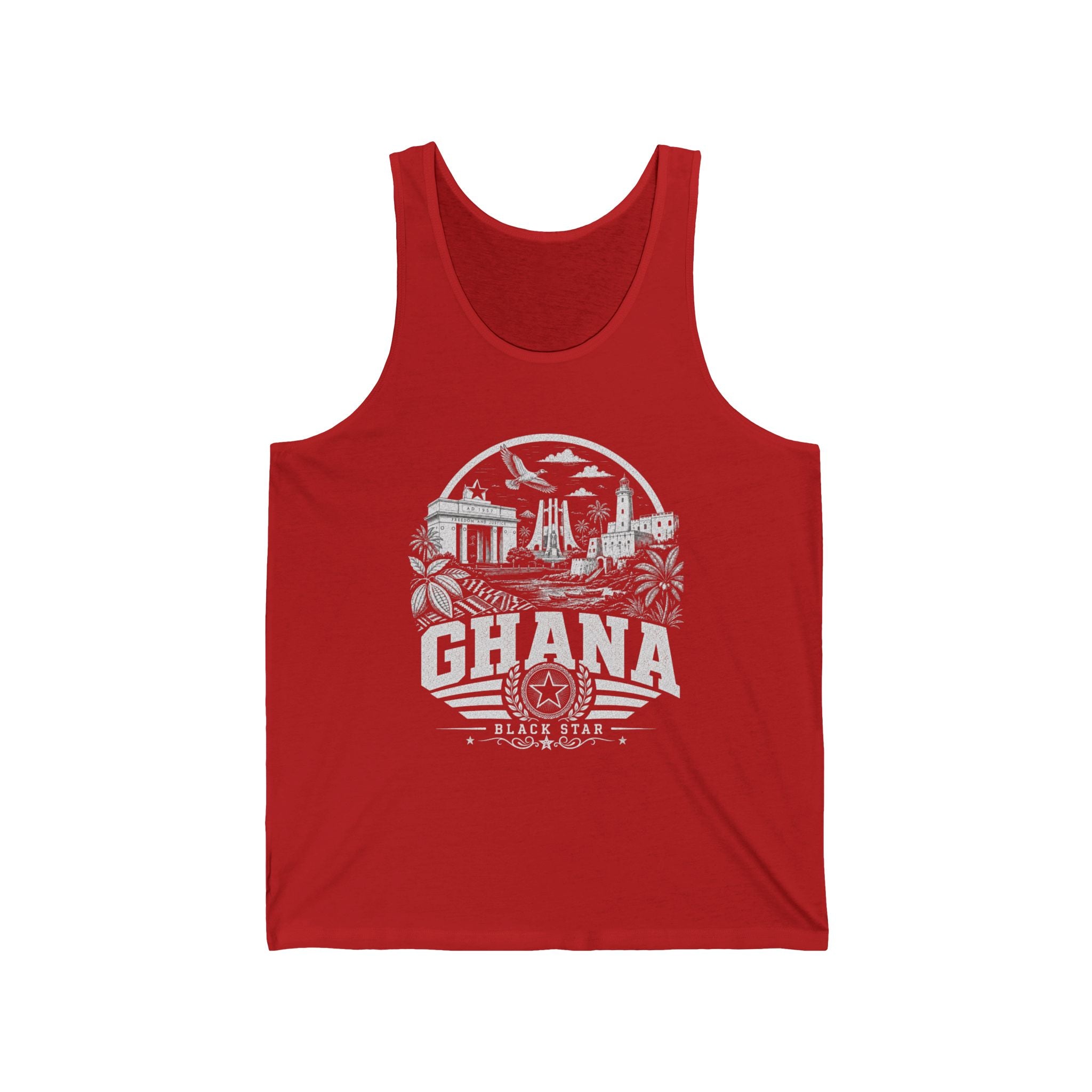 Ghana Black Star Men's Tank Top