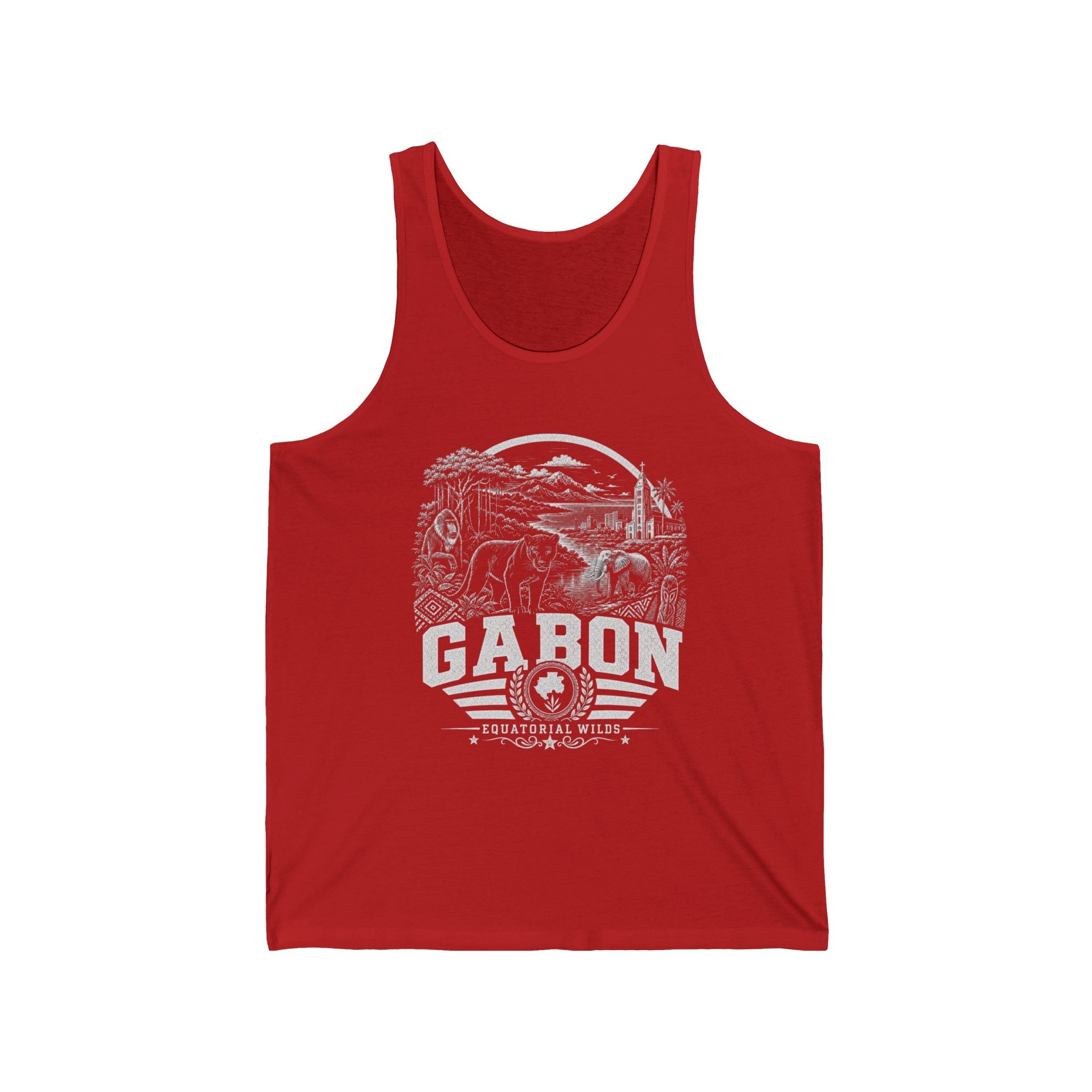 Gabon Equatorial Wilds Men's Tank Top