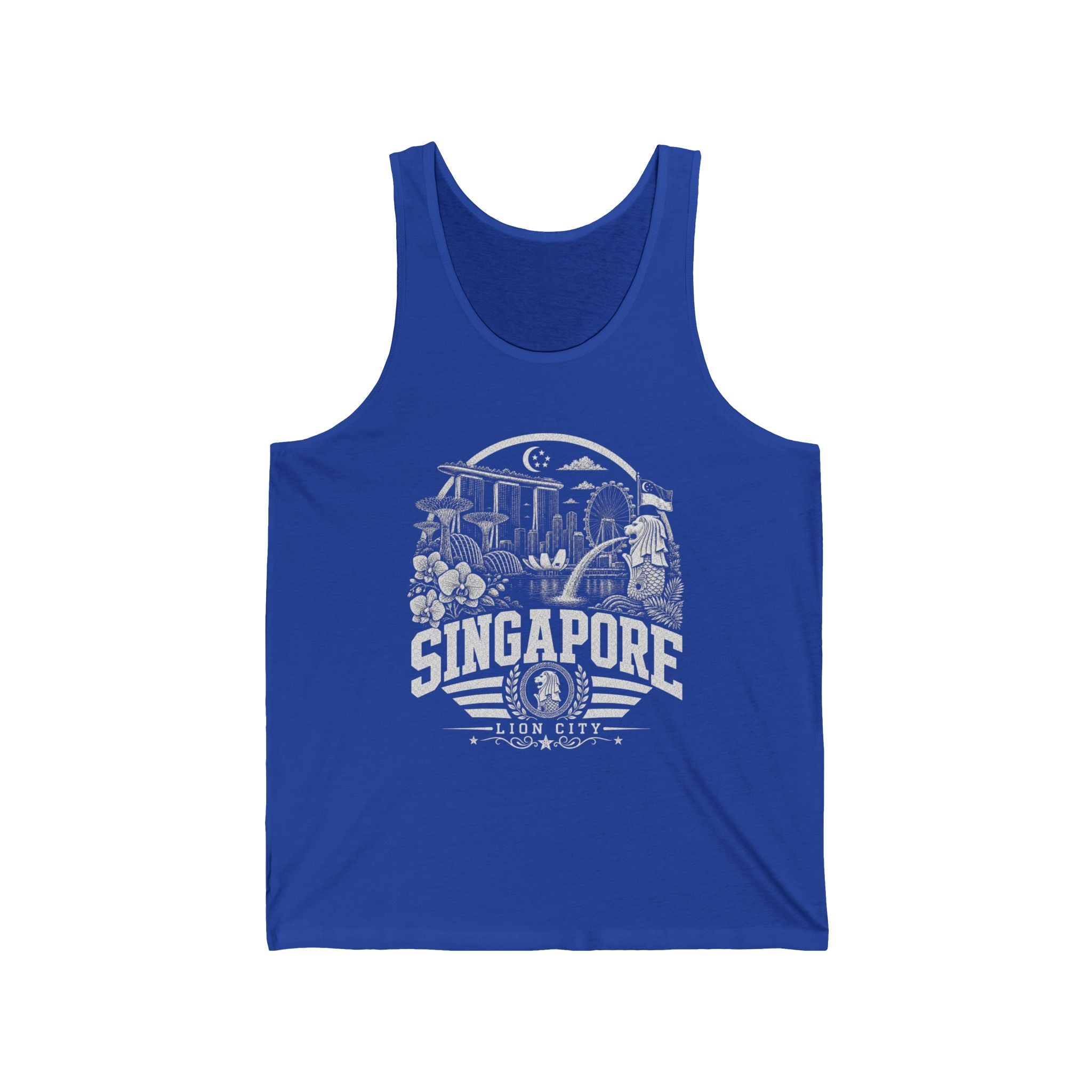 Singapore Lion City Men's Tank Top