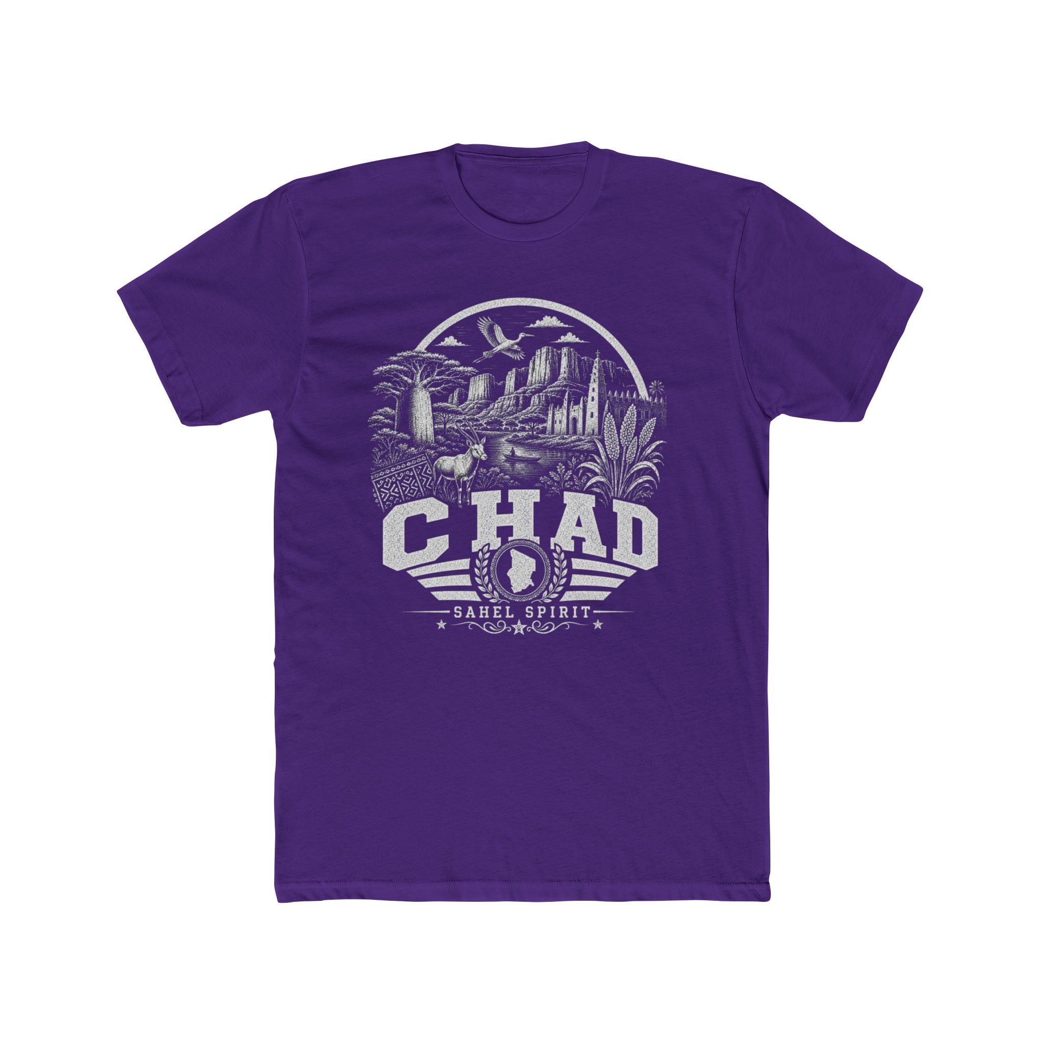 Camiseta Masculina Chade Sahel Spirit