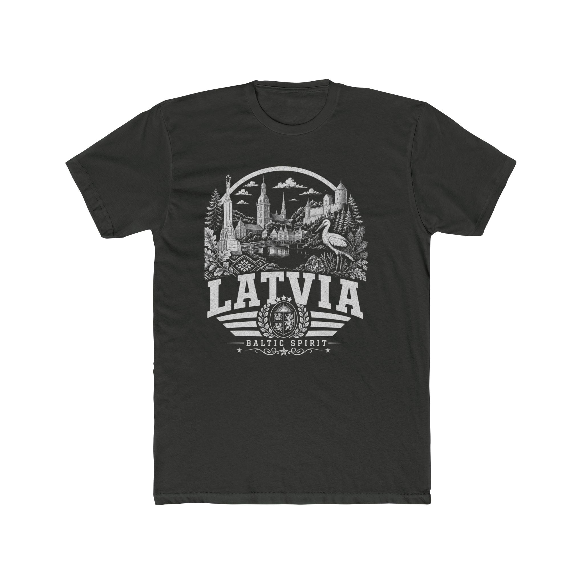 Camiseta de hombre de Letonia