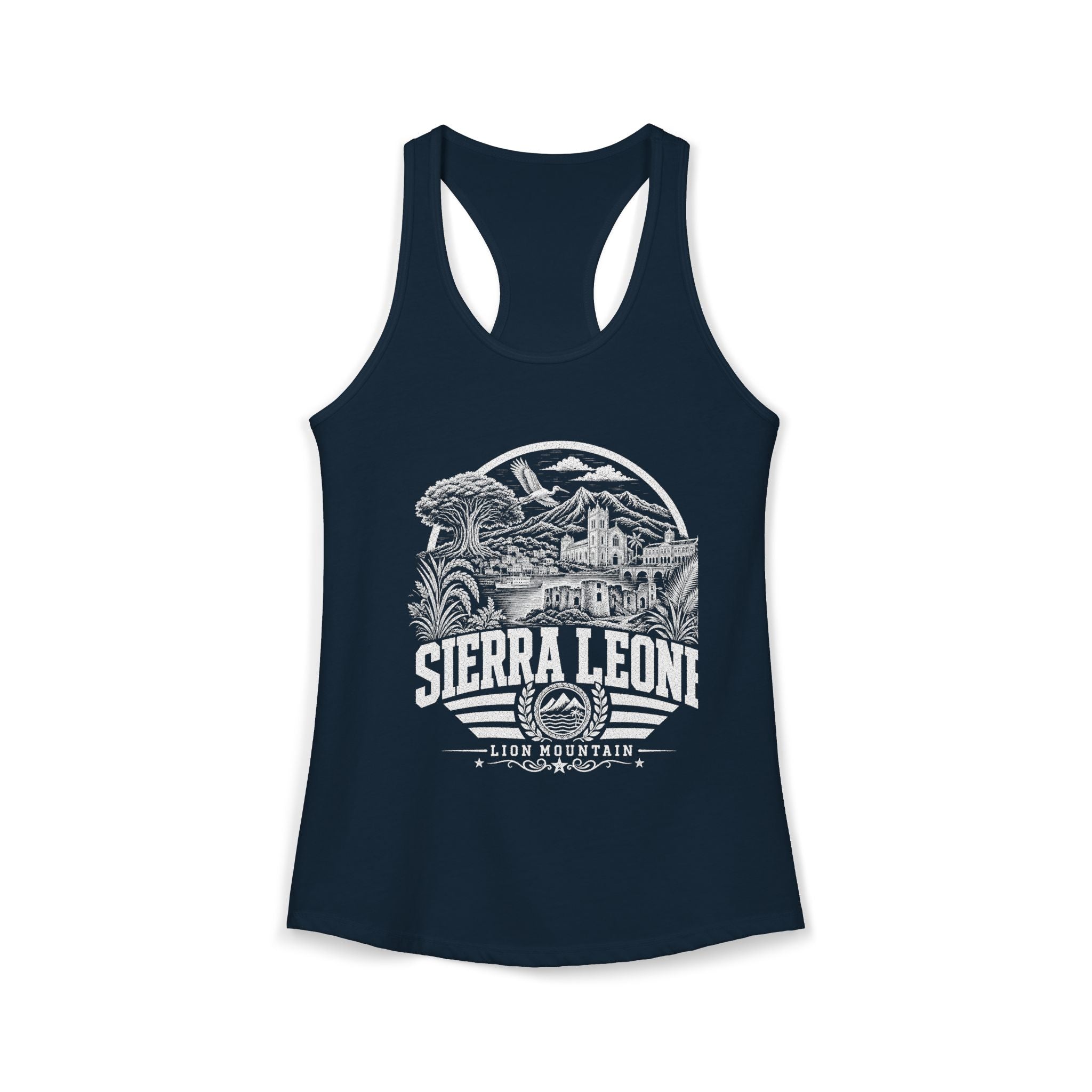 Sierra Leone Lion Mountain Women's Tank Top