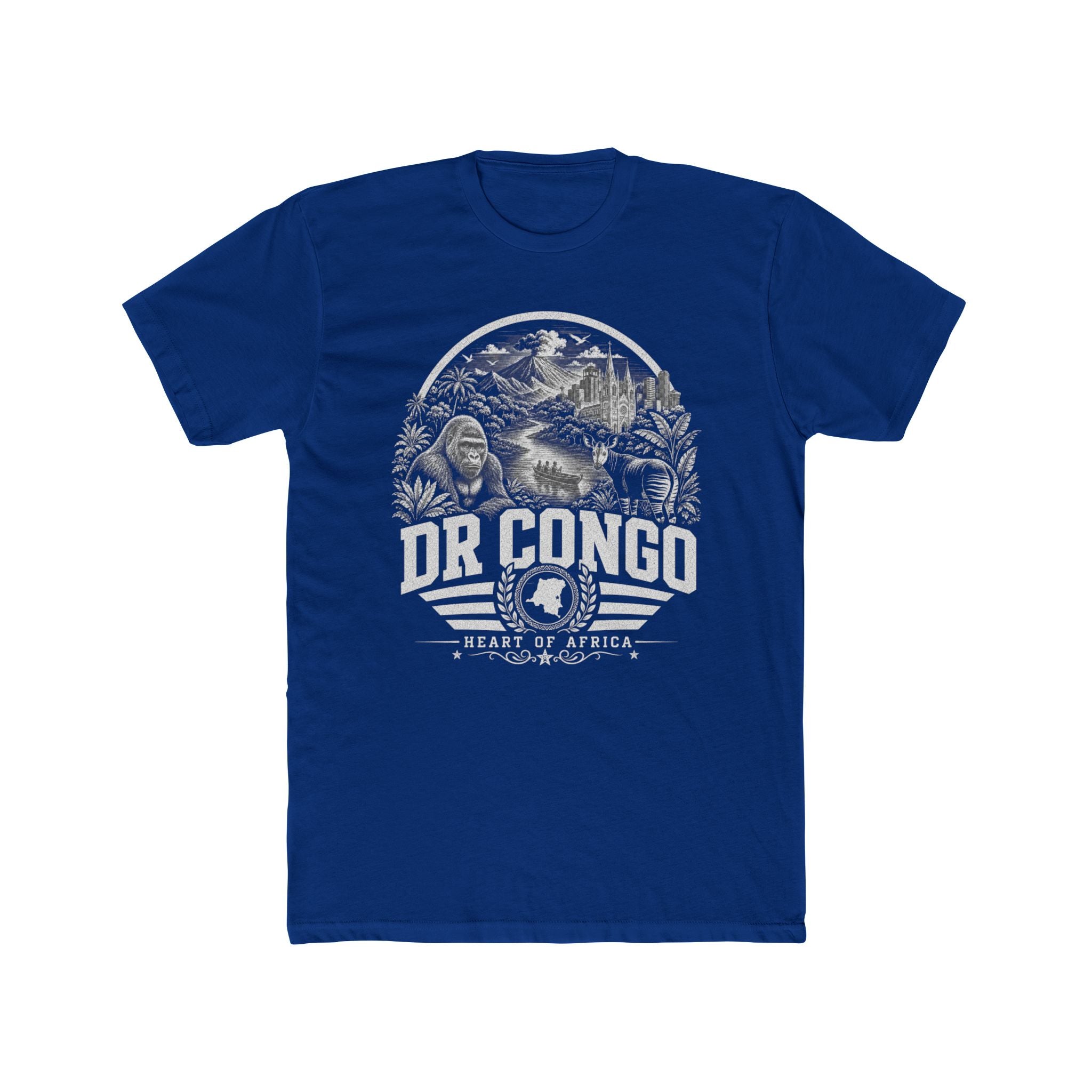 Democratic Republic of the Congo Heart of Africa Men's Tee