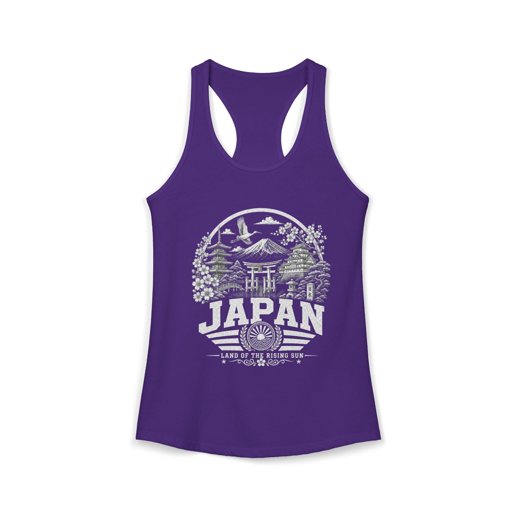Japan Land of the Rising Sun Women's Tank Top