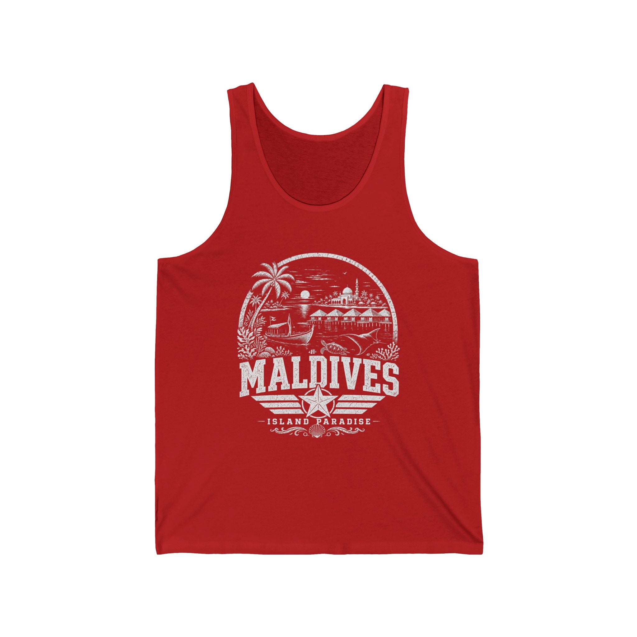 Maldives Island Paradise Men's Tank Top